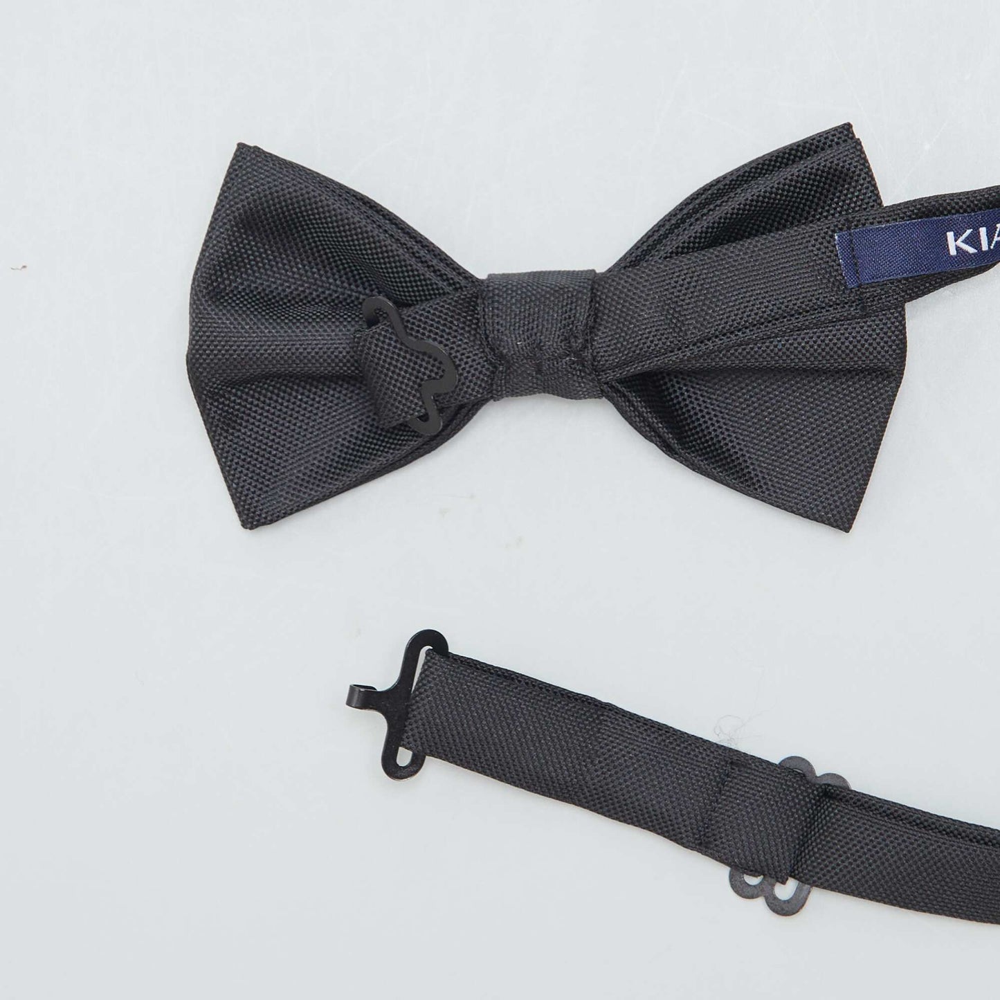 Noeud papillon textur Noir