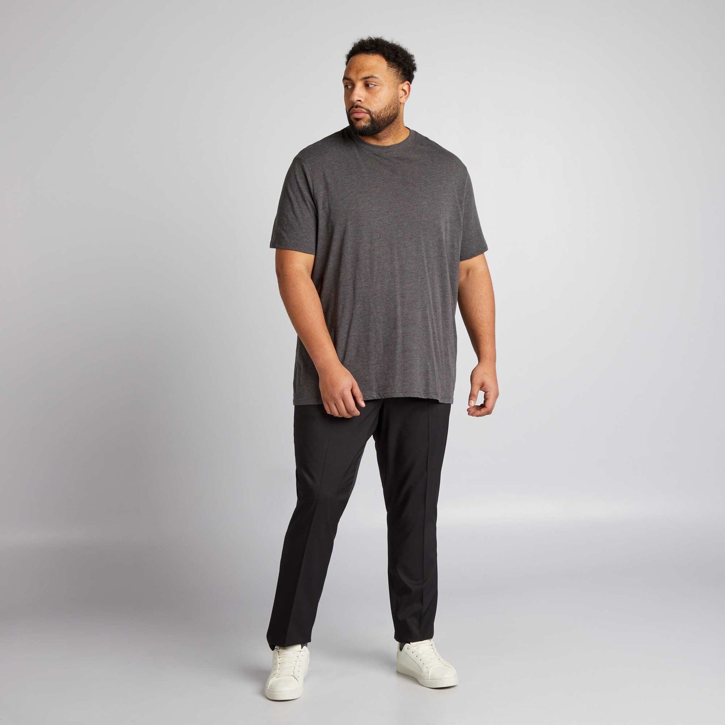 Pantalon de costume slim noir