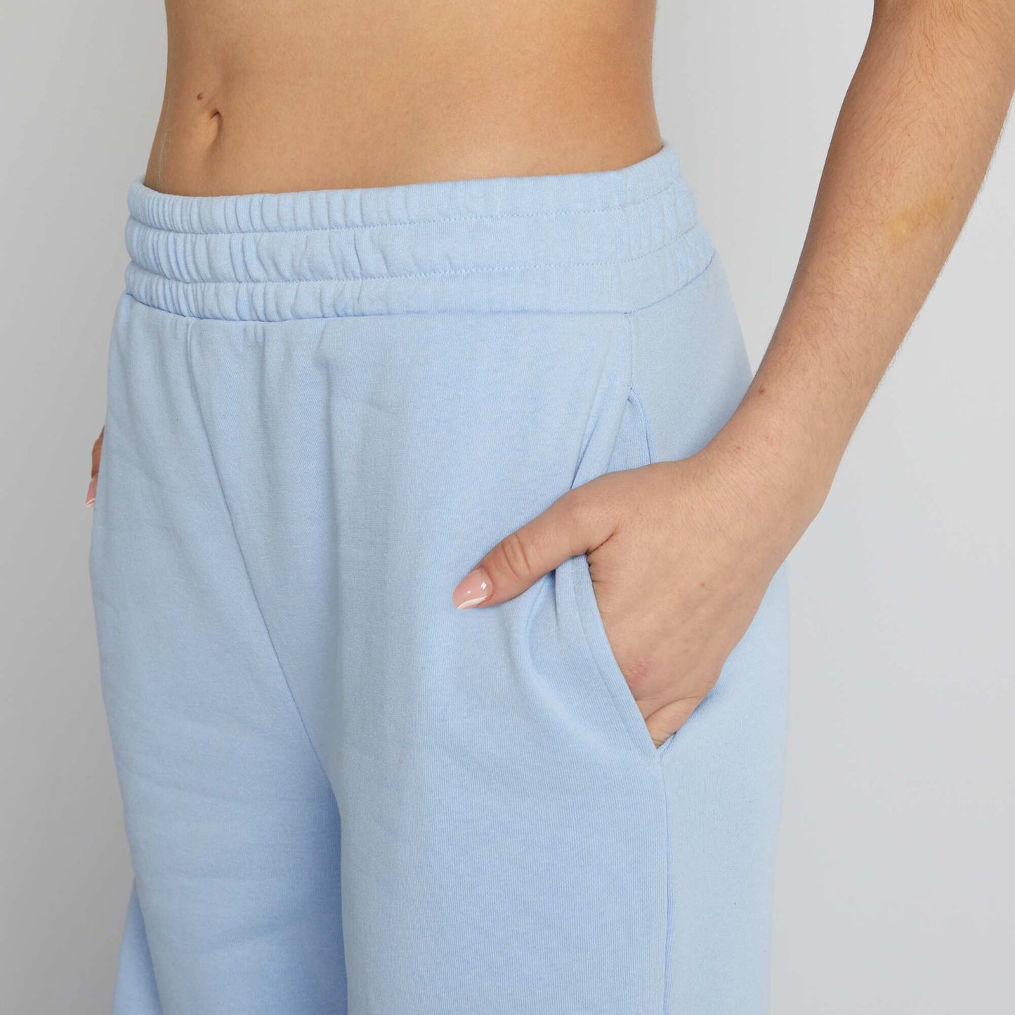 Jogging en molleton Bleu