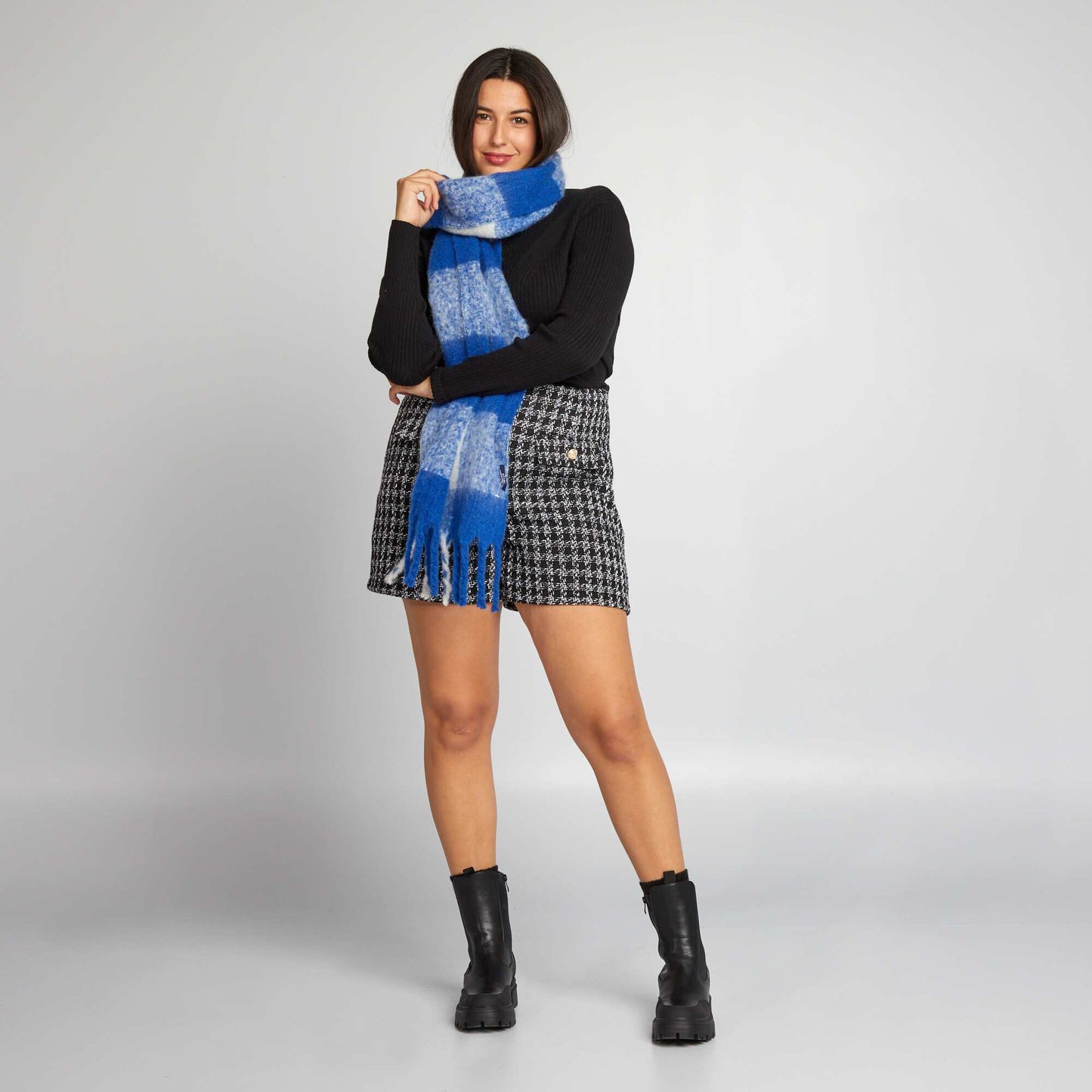 Pull c tel col montant noir