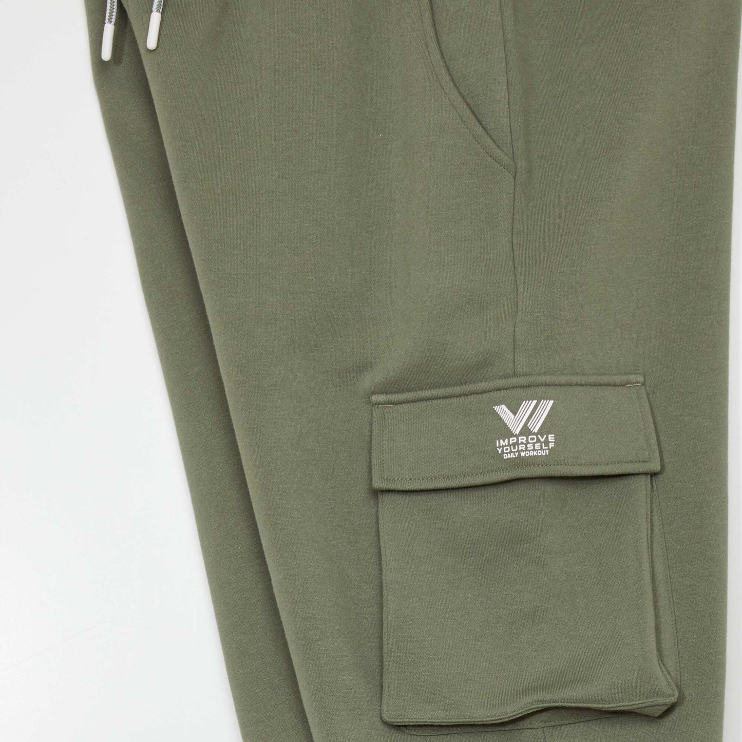 Pantalon de jogging avec poches Vert