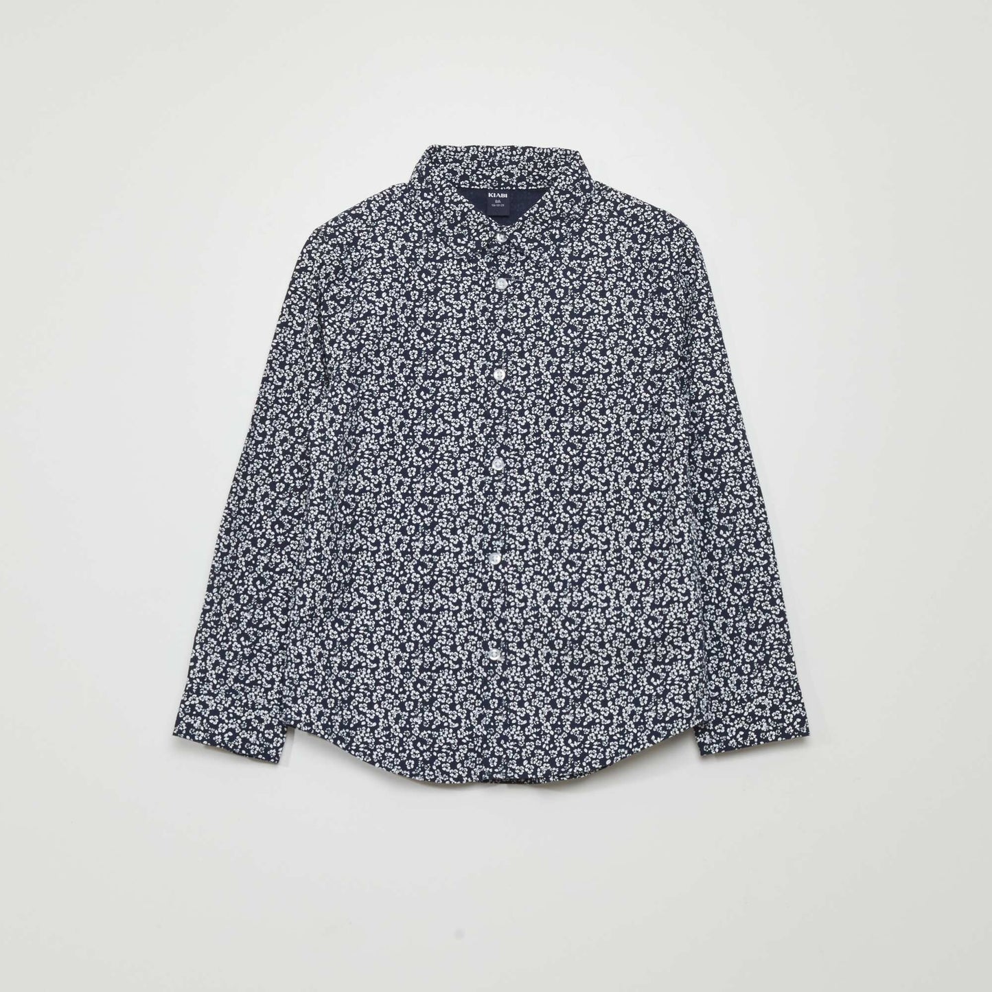 Chemise en popeline Fleuri