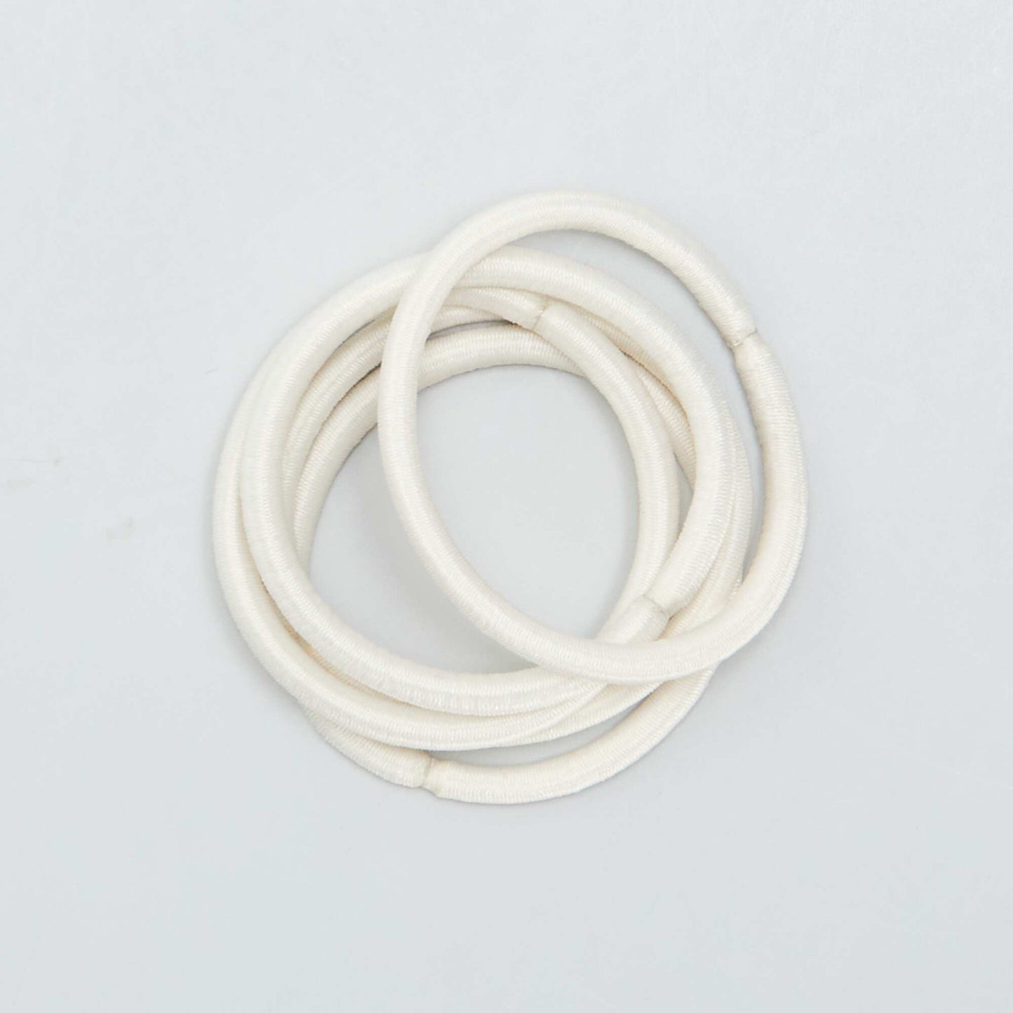 Lot de 15  lastiques Beige