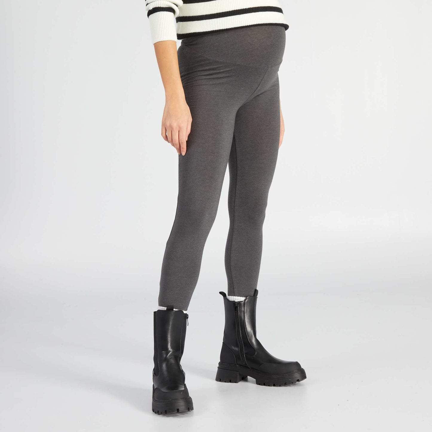 Legging maternit Gris