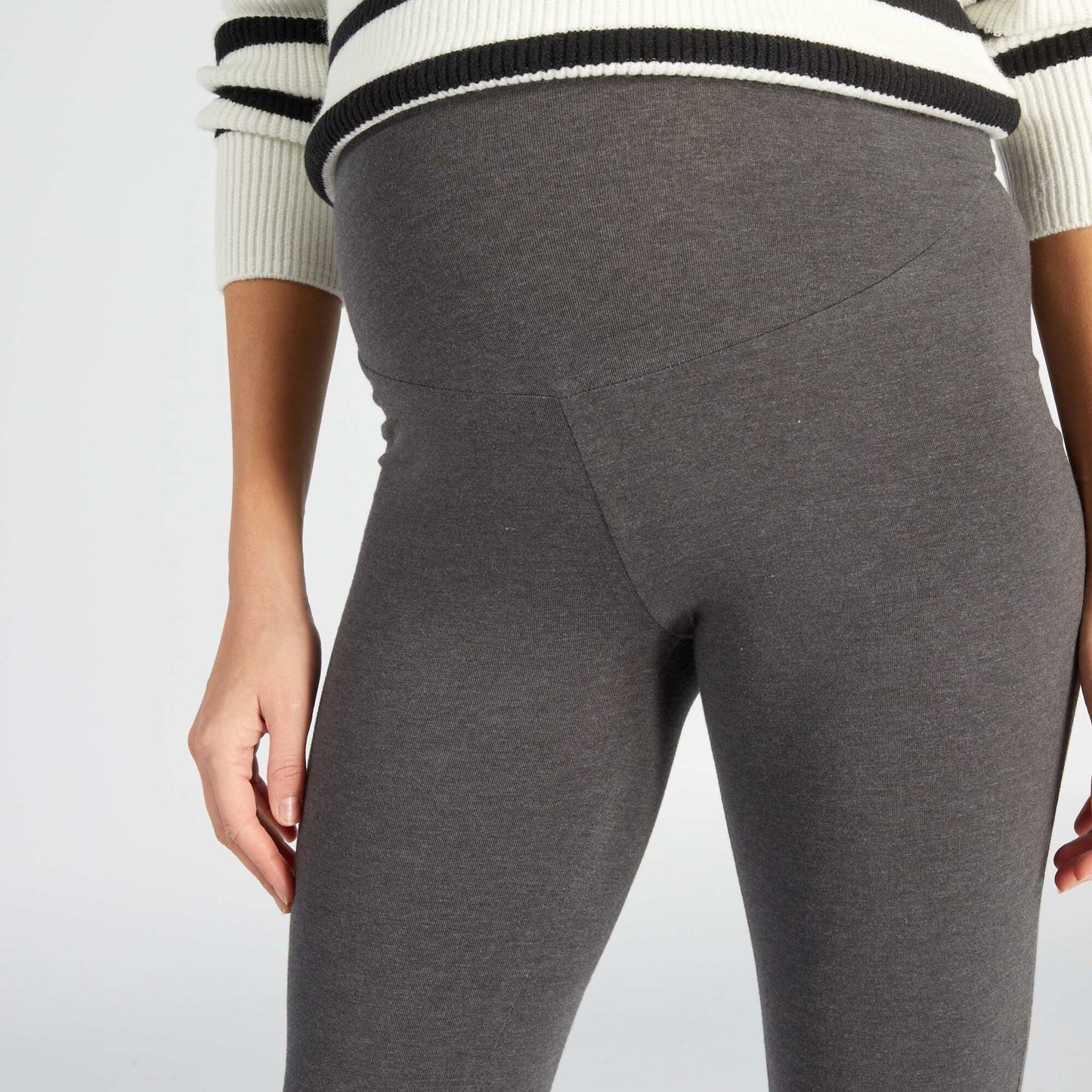 Legging maternit Gris