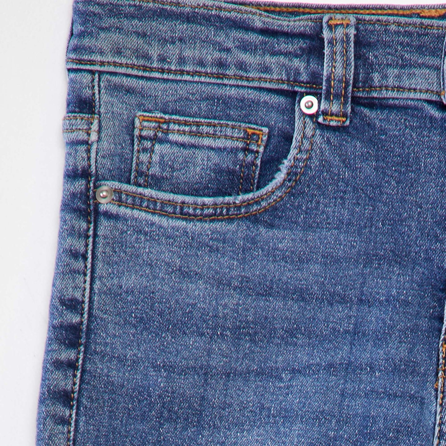 Jean slim taille ajustable Stone