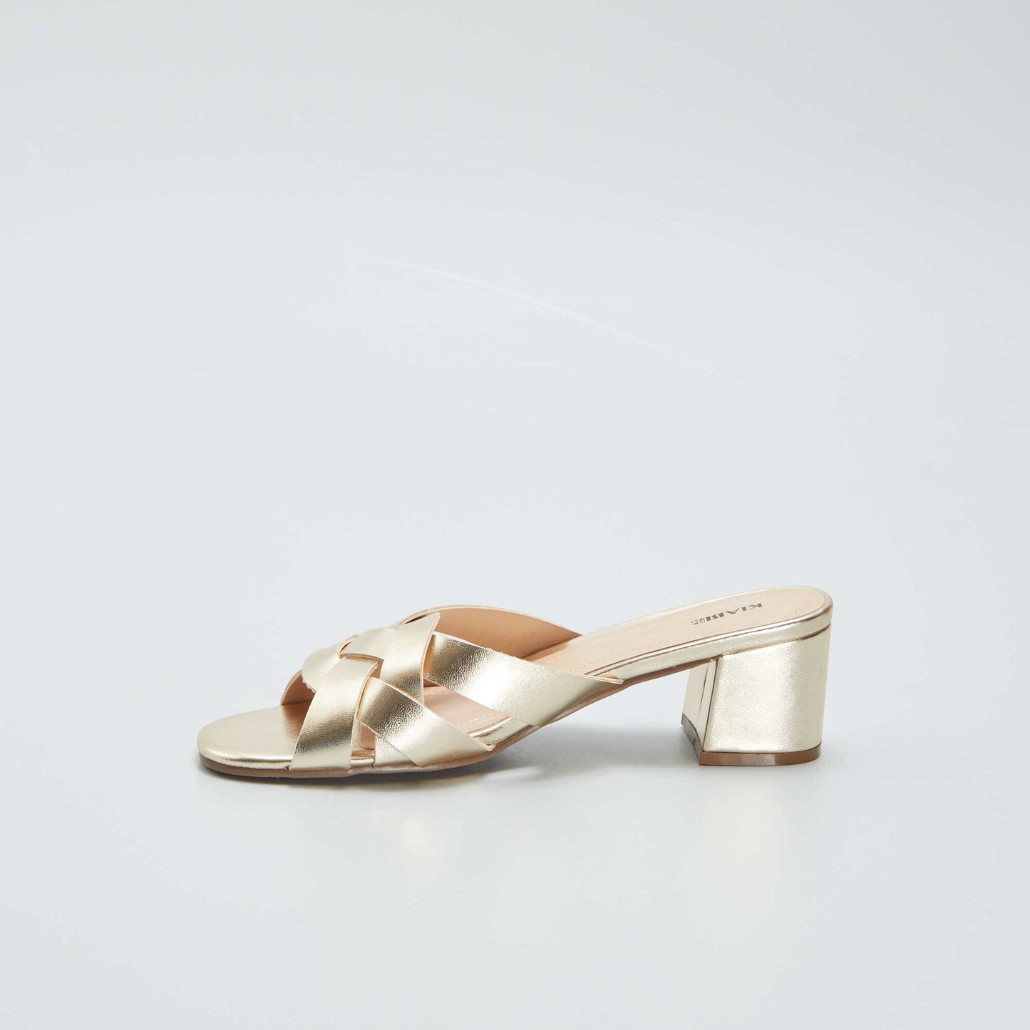 Mules talons dor es Dor