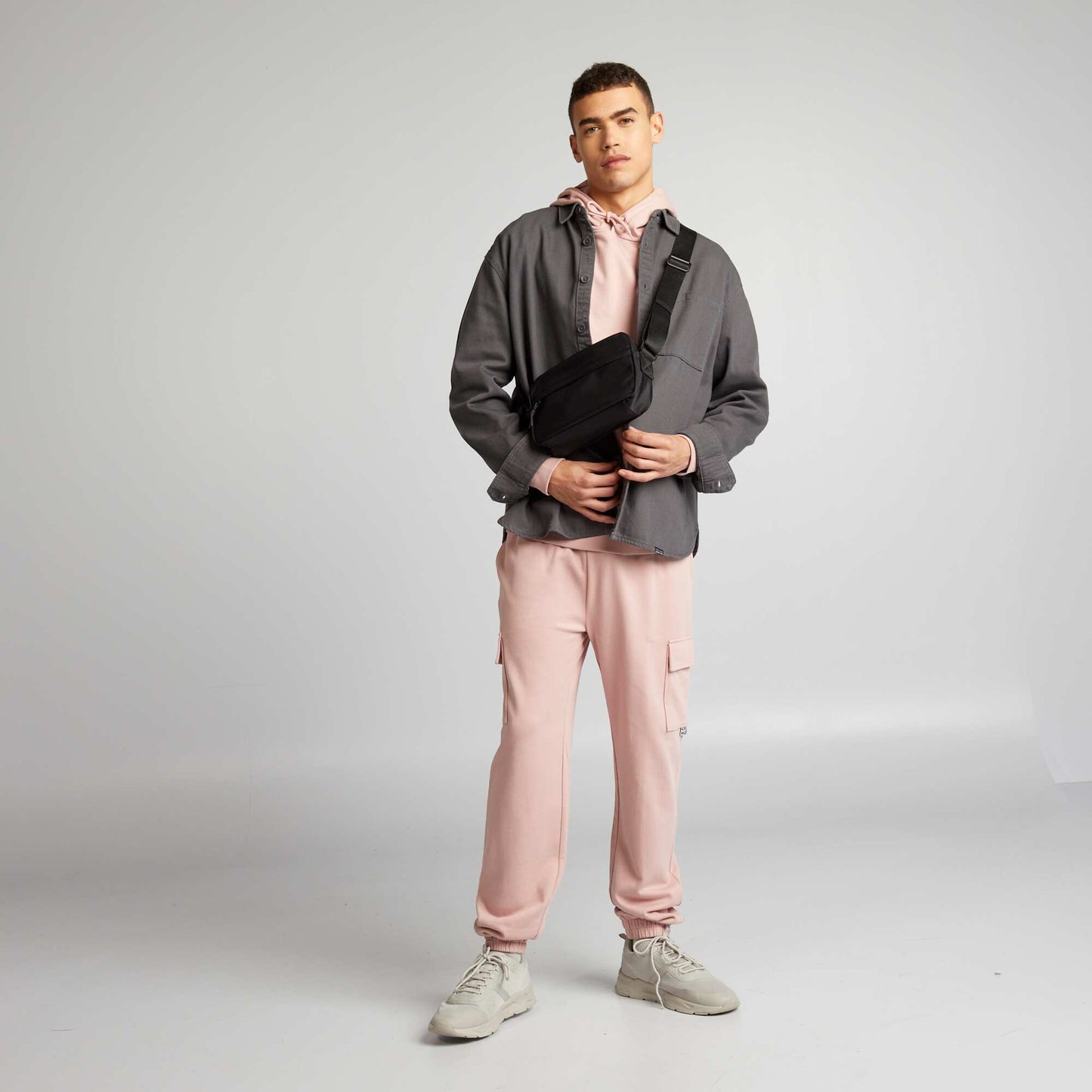Sweat capuche Rose