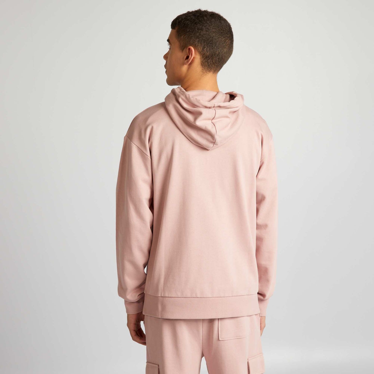 Sweat capuche Rose