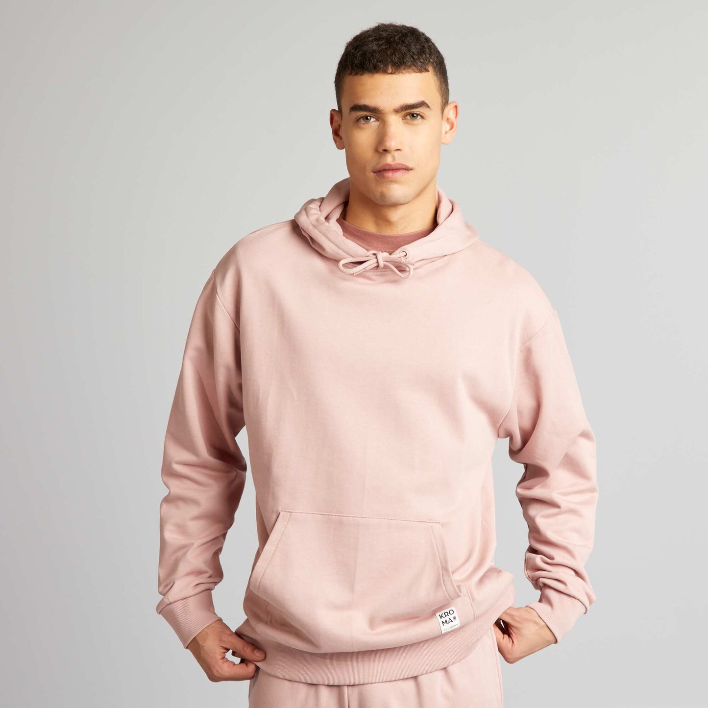 Sweat capuche Rose
