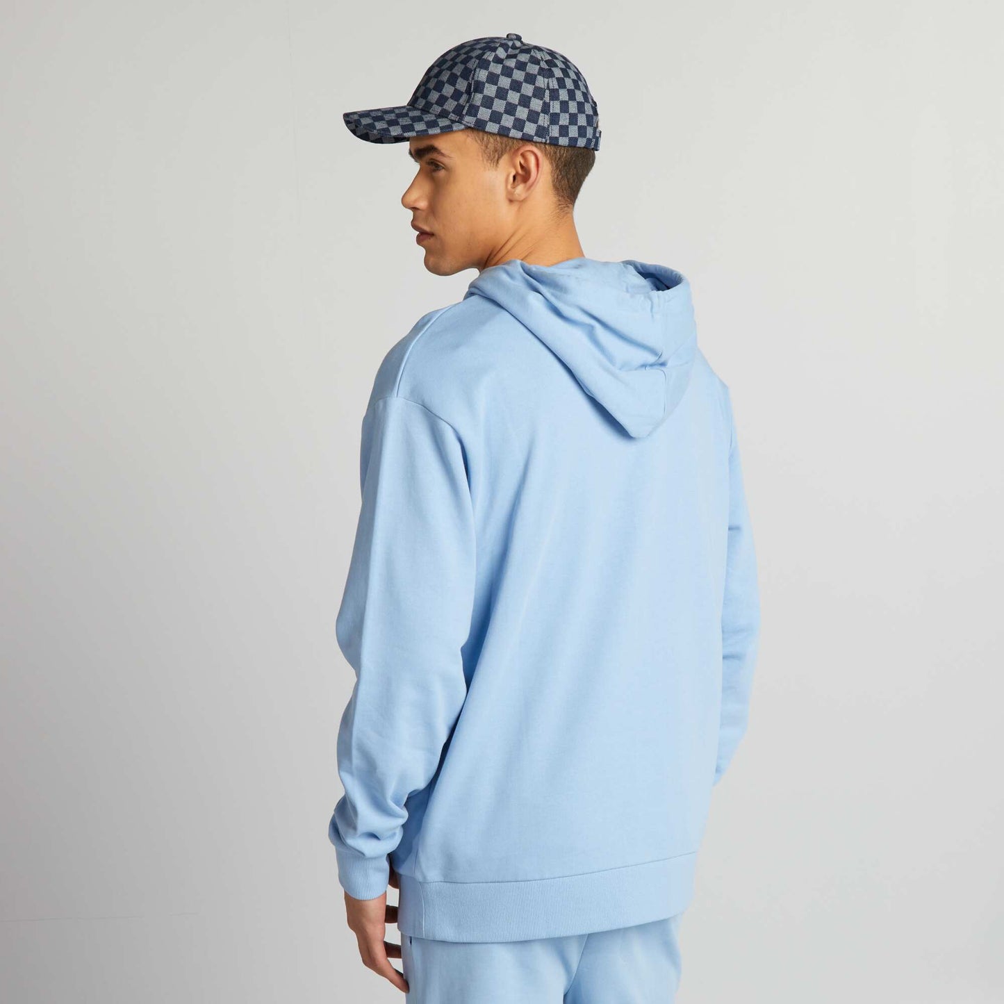 Sweat capuche Bleu
