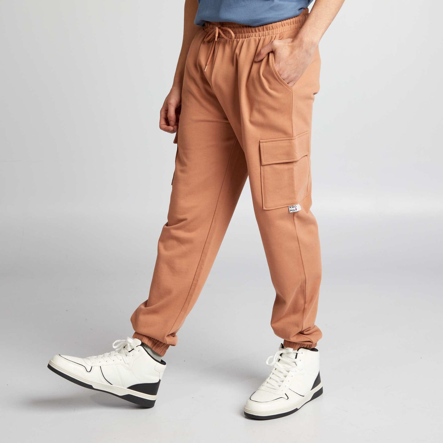 Jogging multipoches Marron