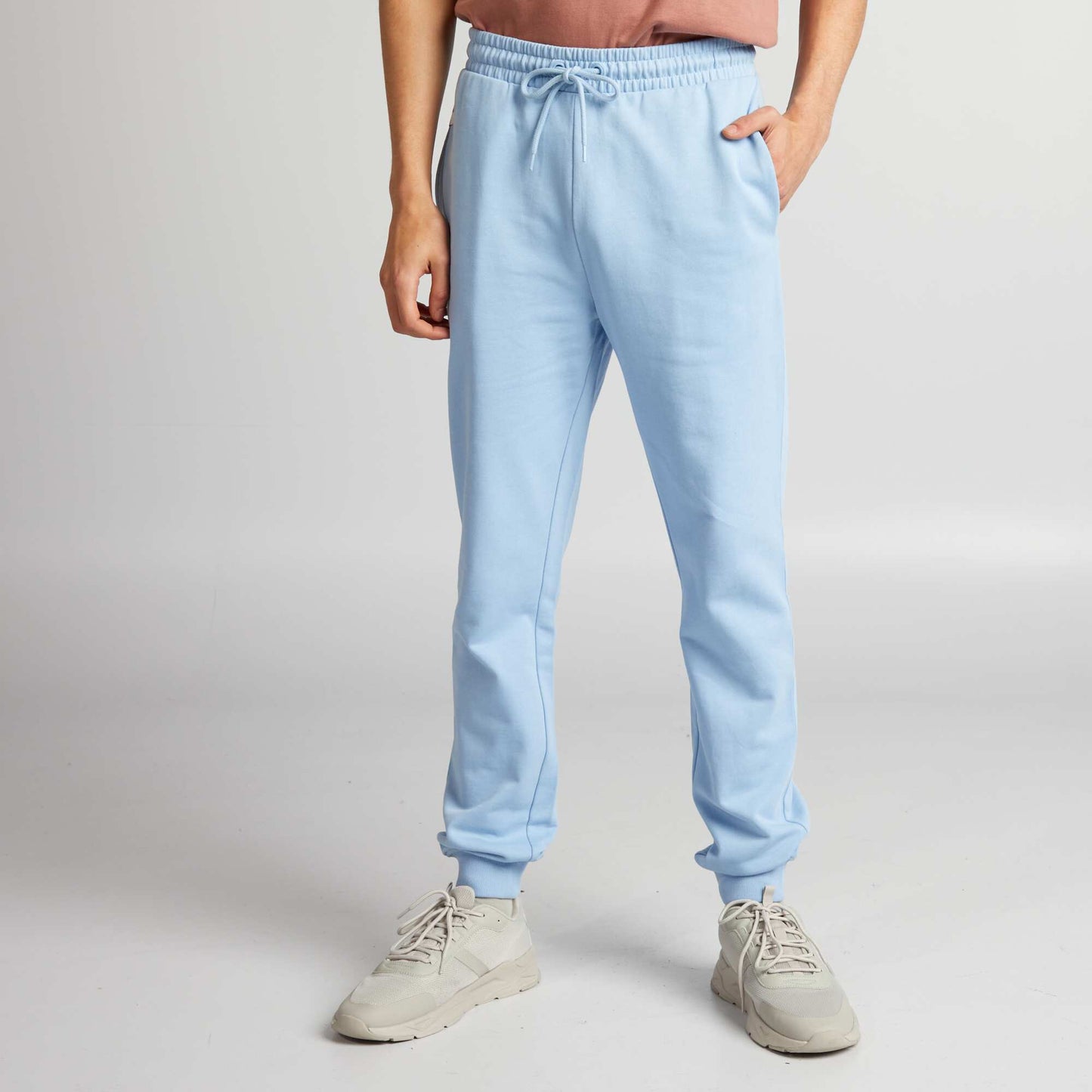 Jogging en molleton Bleu