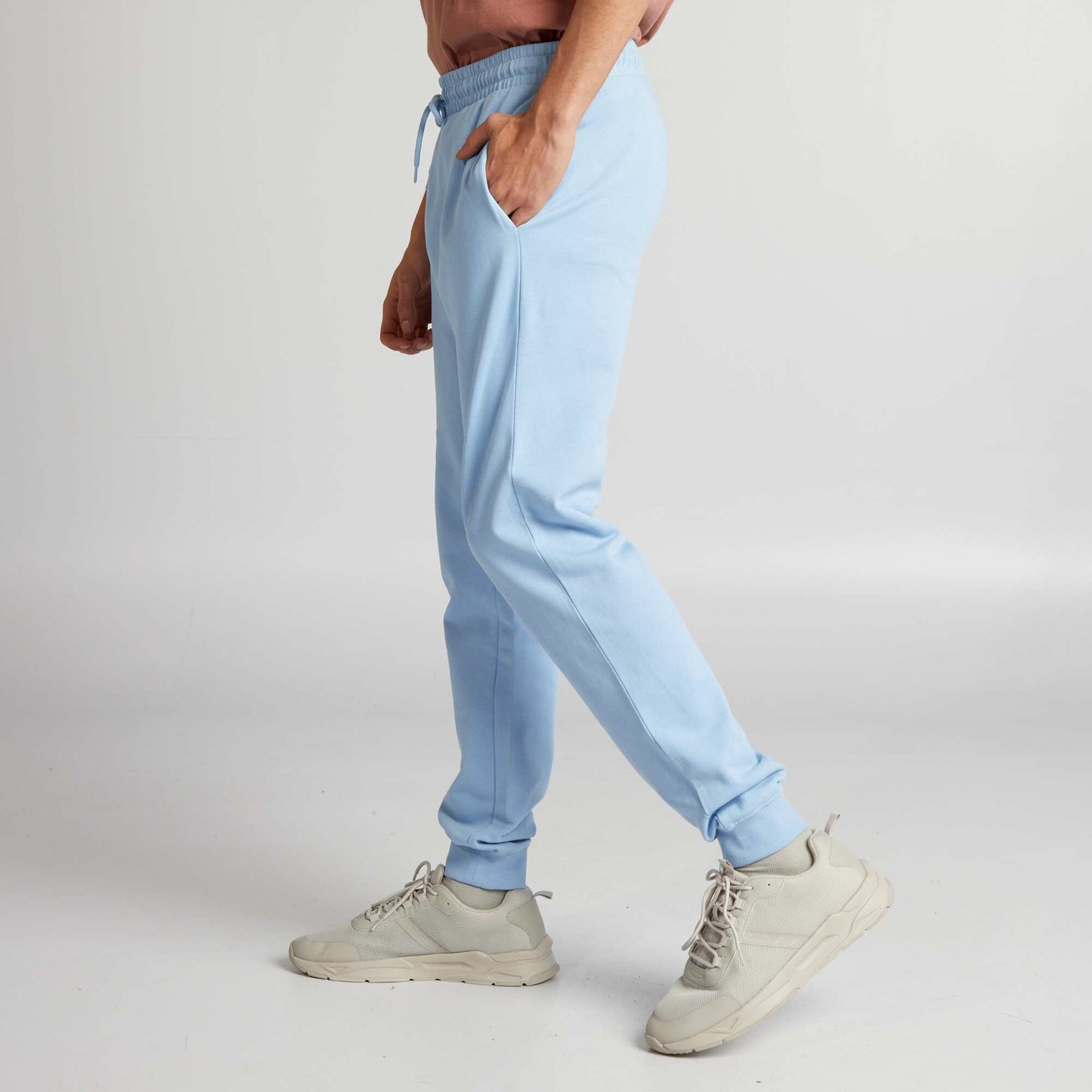 Jogging en molleton Bleu