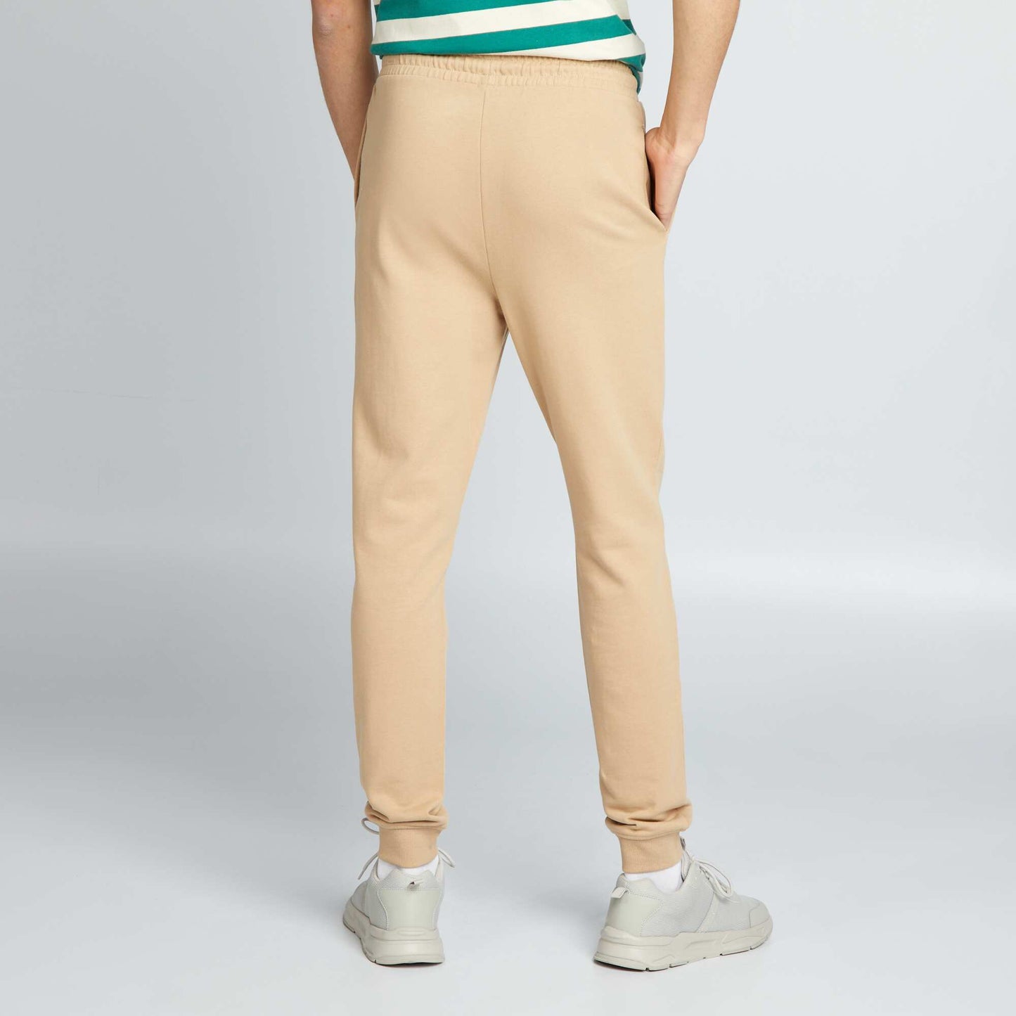 Jogging basique uni Beige