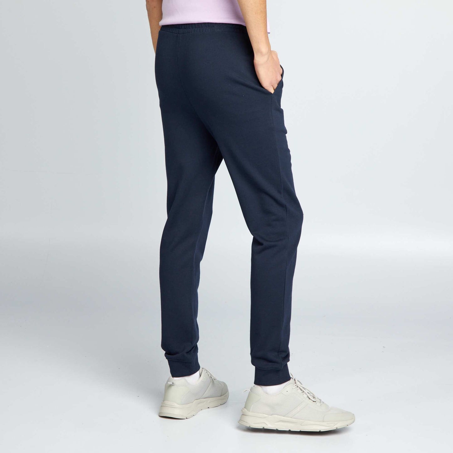 Jogging basique uni Bleu