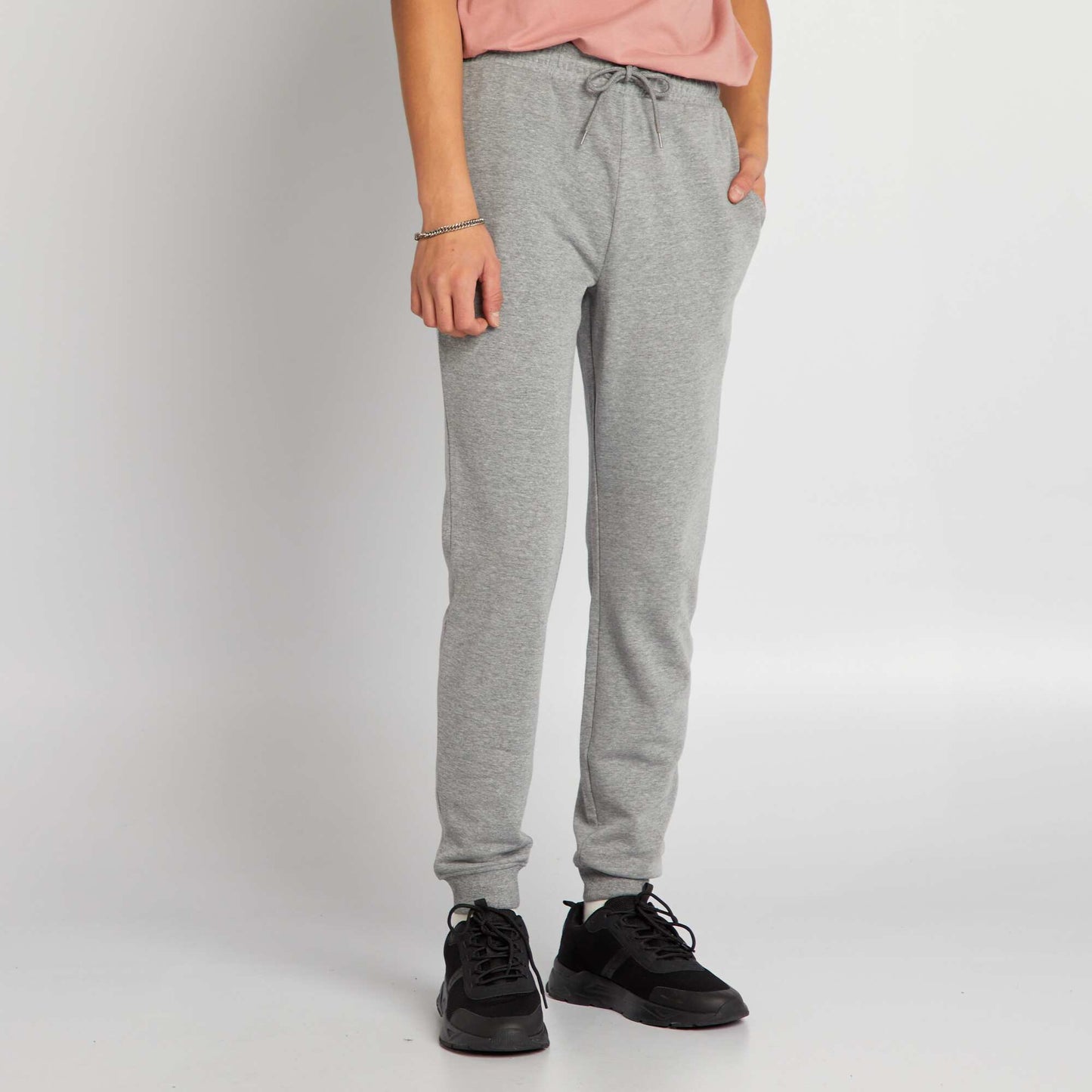 Jogging basique uni Gris