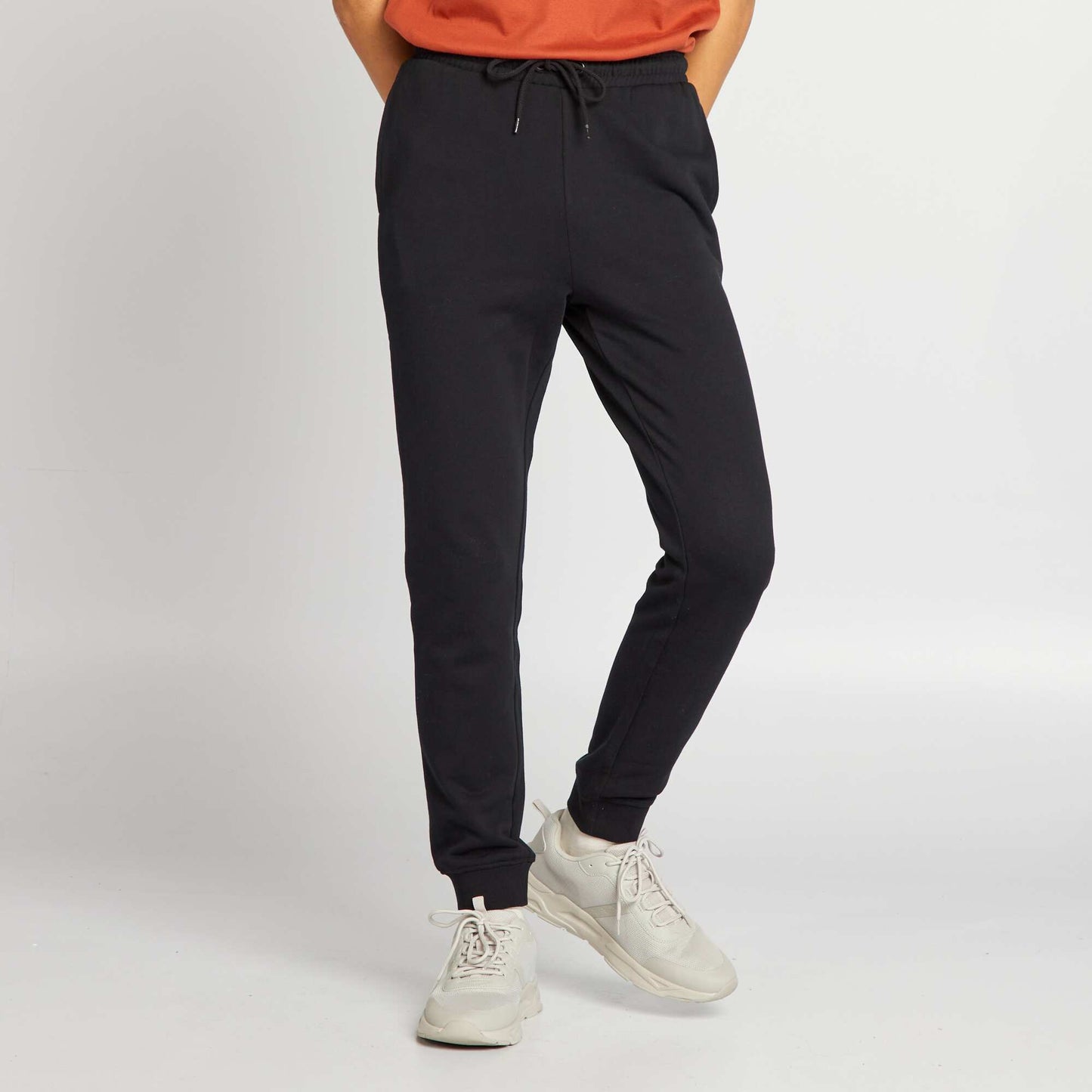 Jogging basique uni noir