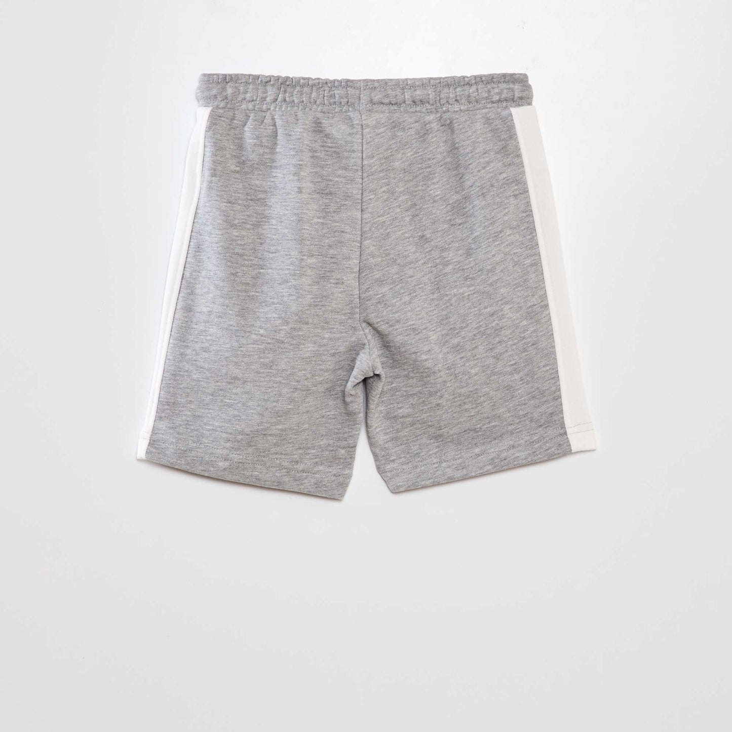 Short en molleton fin Gris