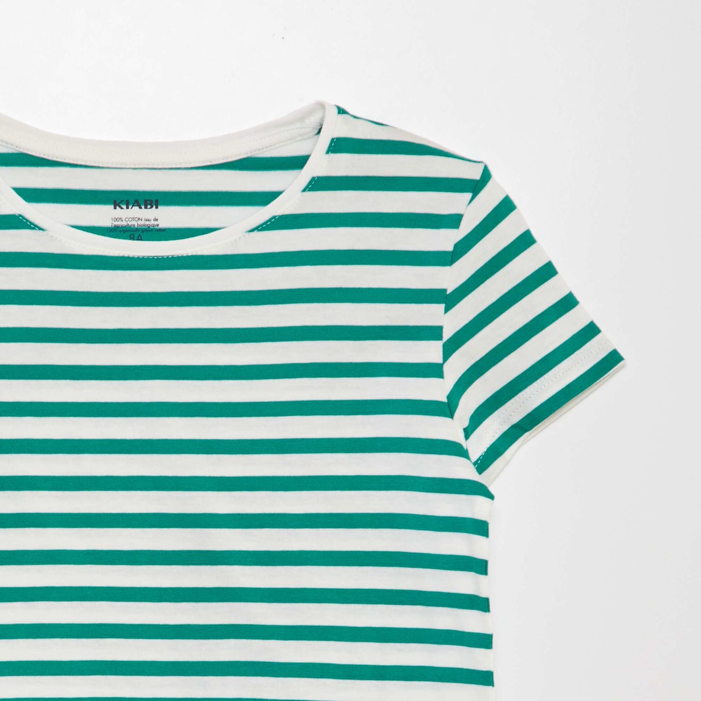 T-shirt imprim marini re Vert