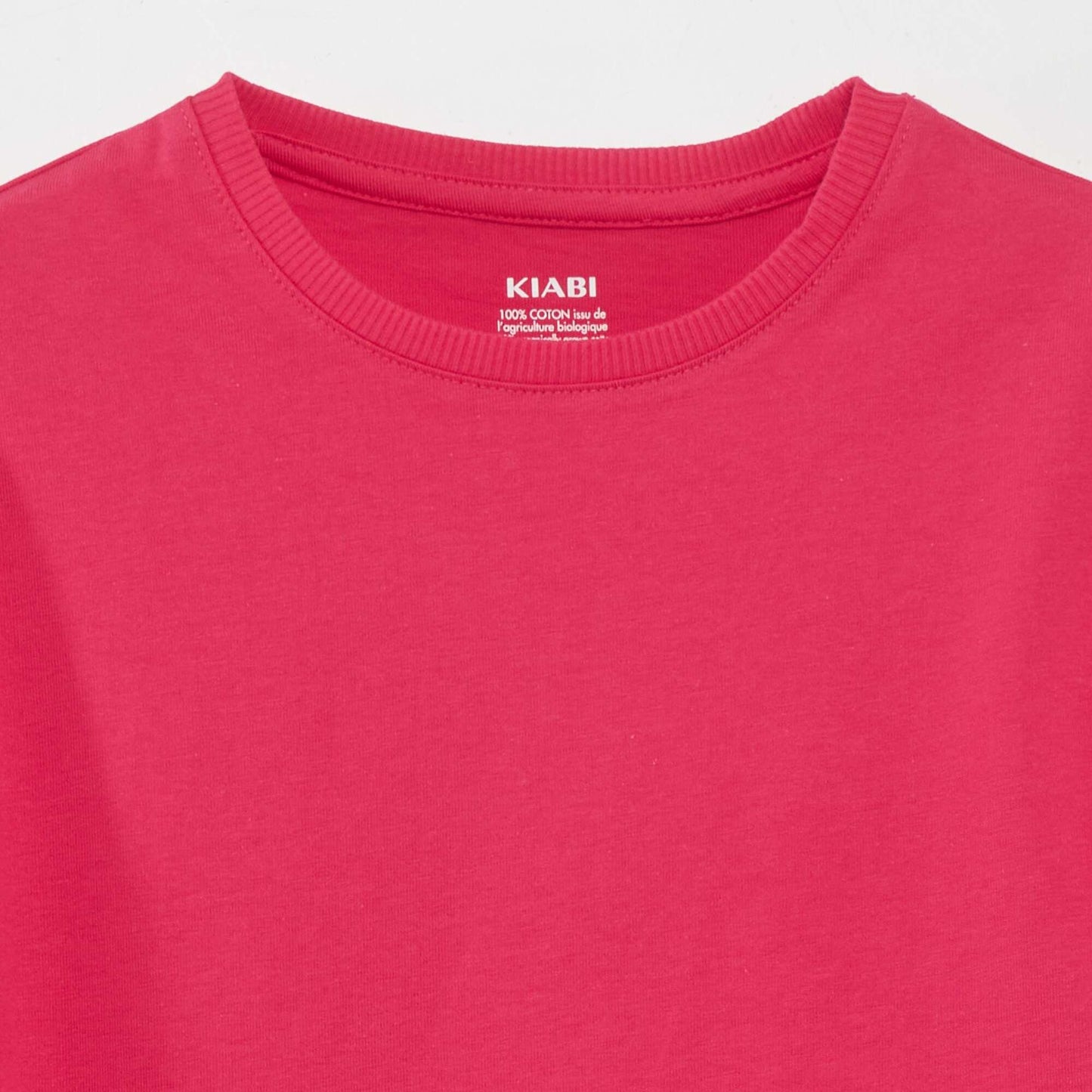 T-shirt en maille jersey Rose