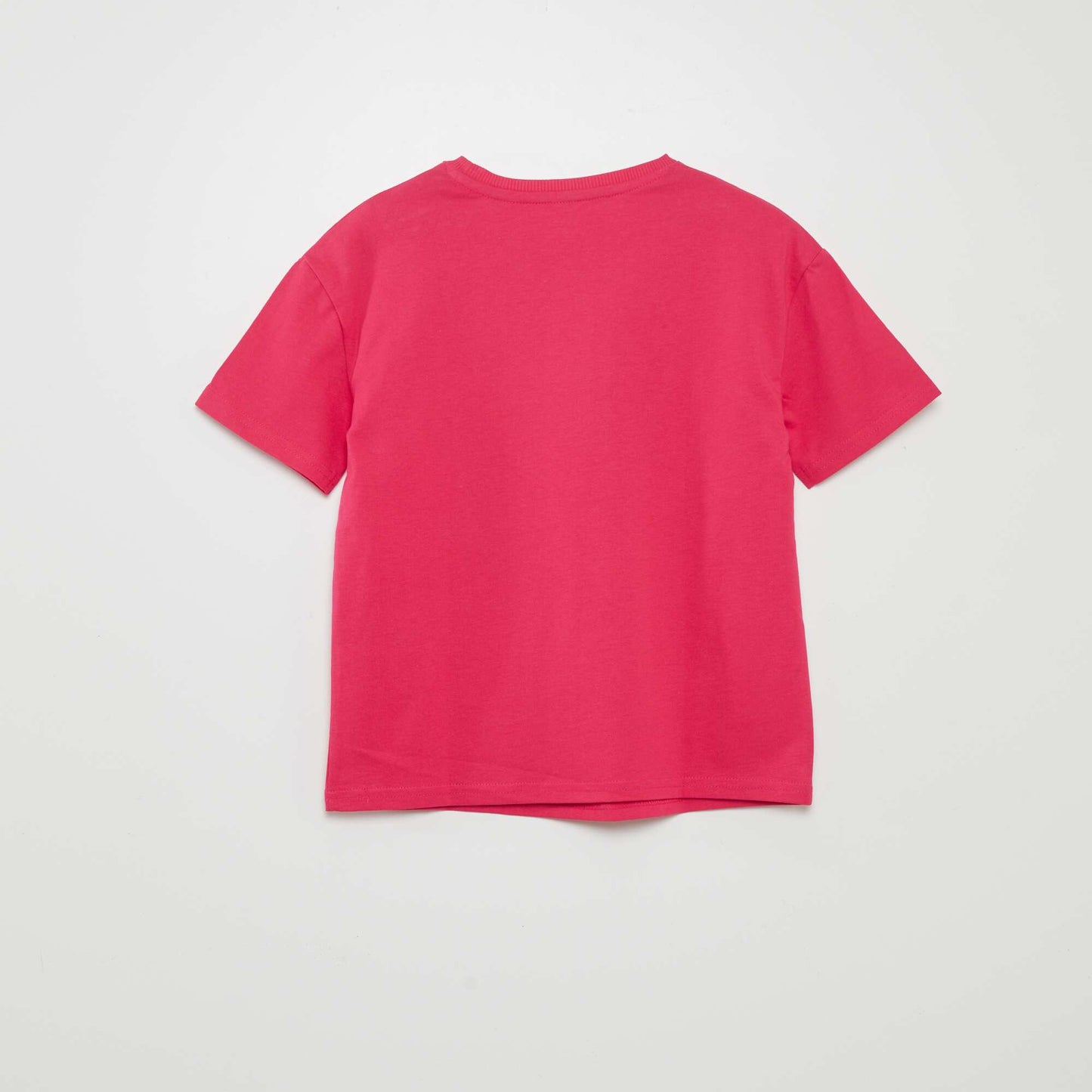 T-shirt en maille jersey Rose