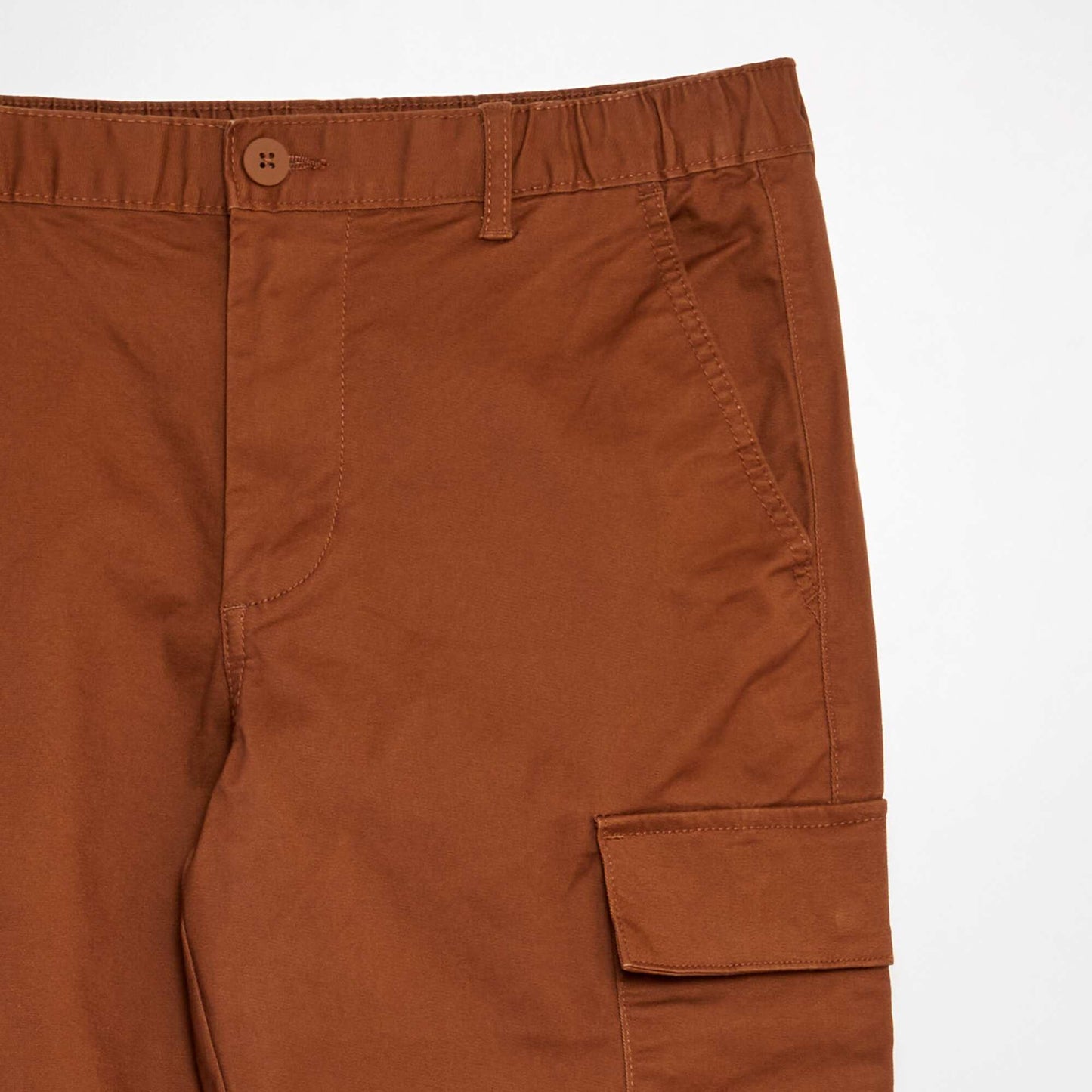 Pantalon avec poches battle Marron