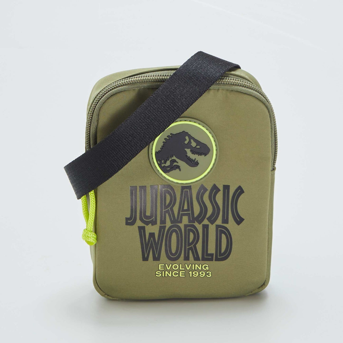 Sacoche en nylon 'Jurassic World' vert