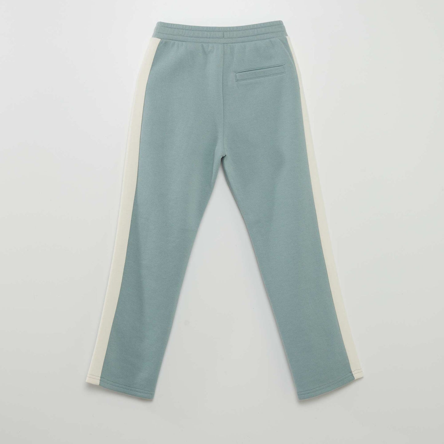 Pantalon de jogging en piqu de coton Bleu gris