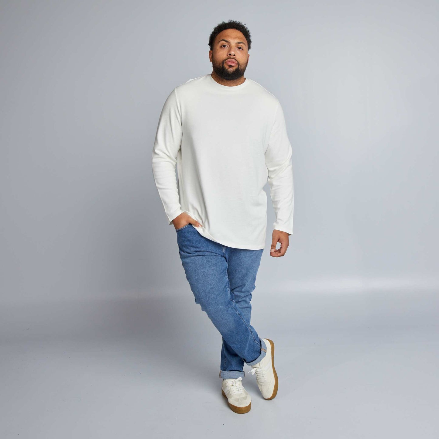 Jean slim 5 poches Bleu