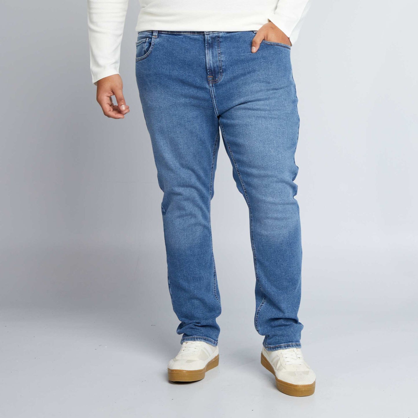 Jean slim 5 poches Bleu