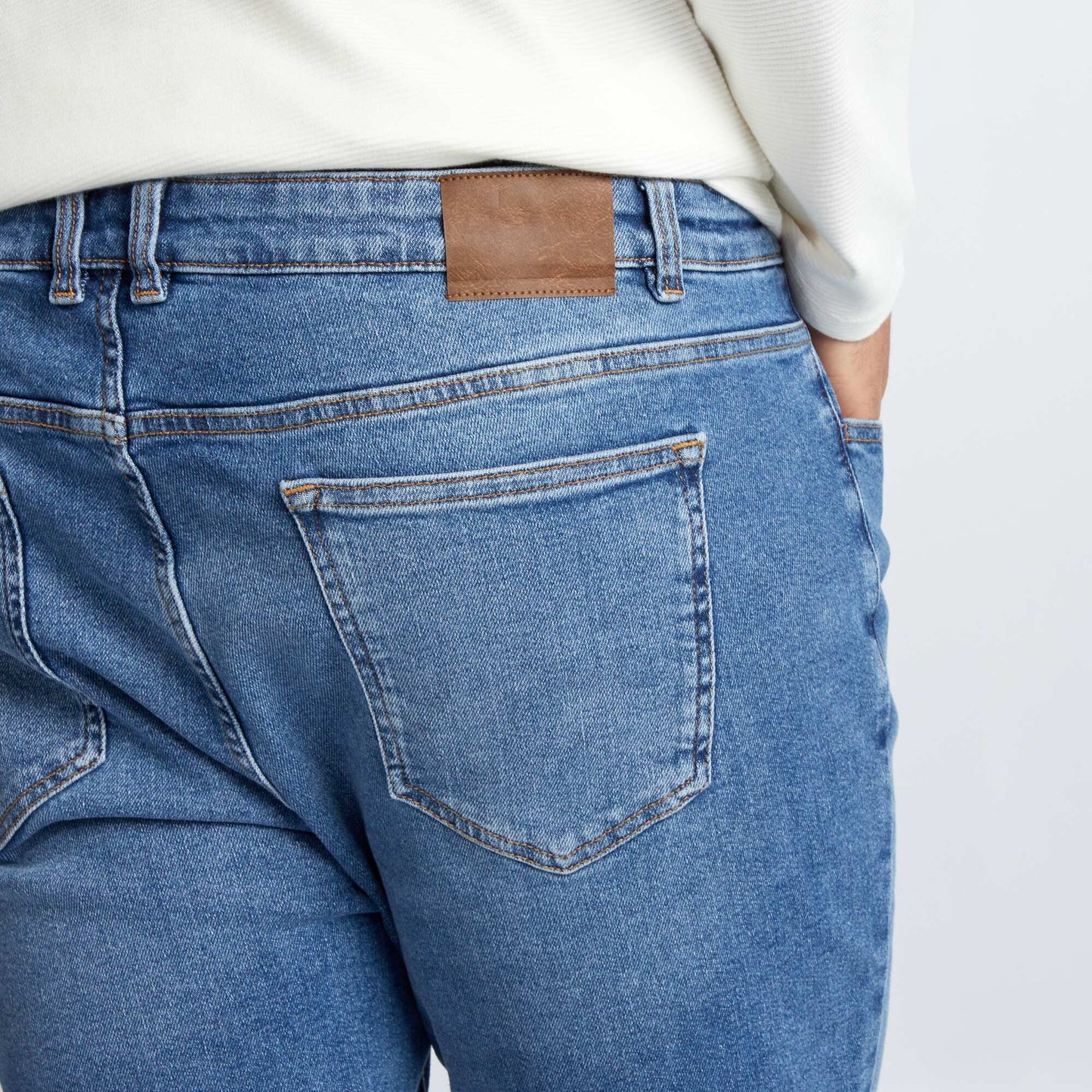 Jean slim 5 poches Bleu