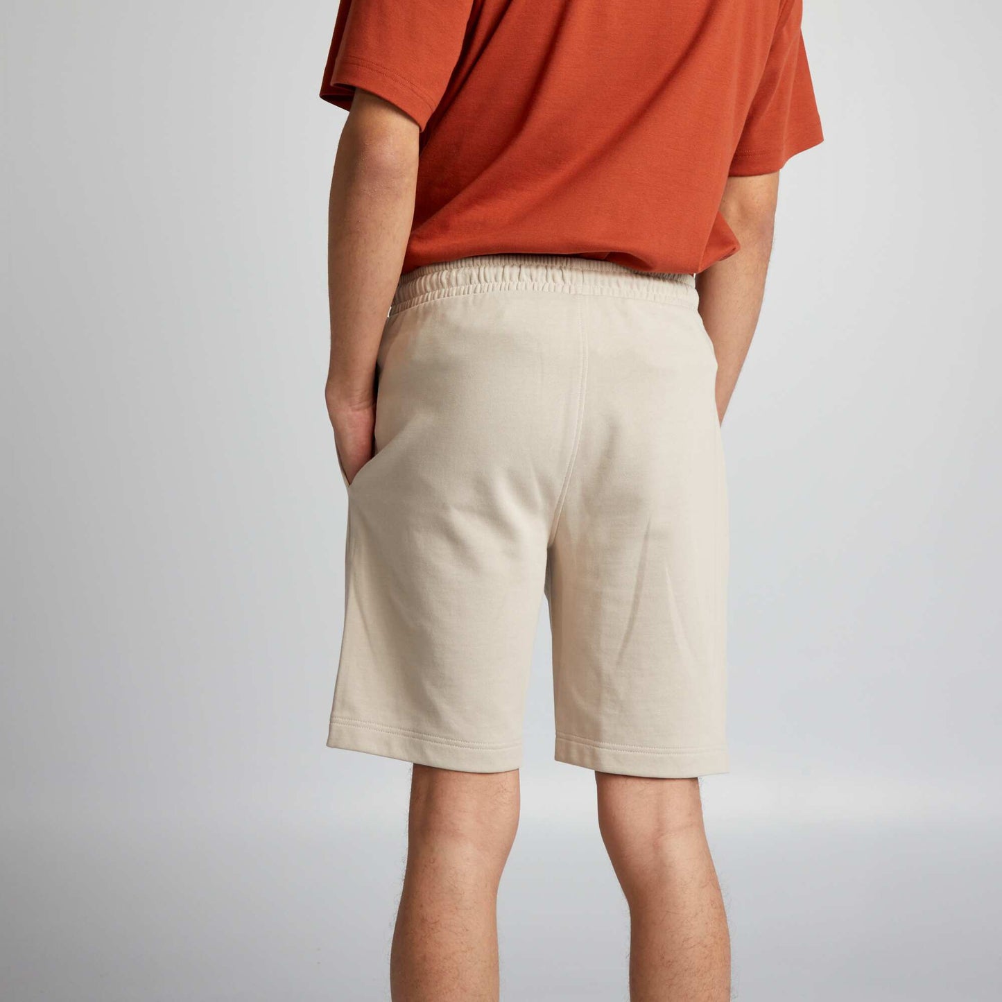 Short de sport Gris