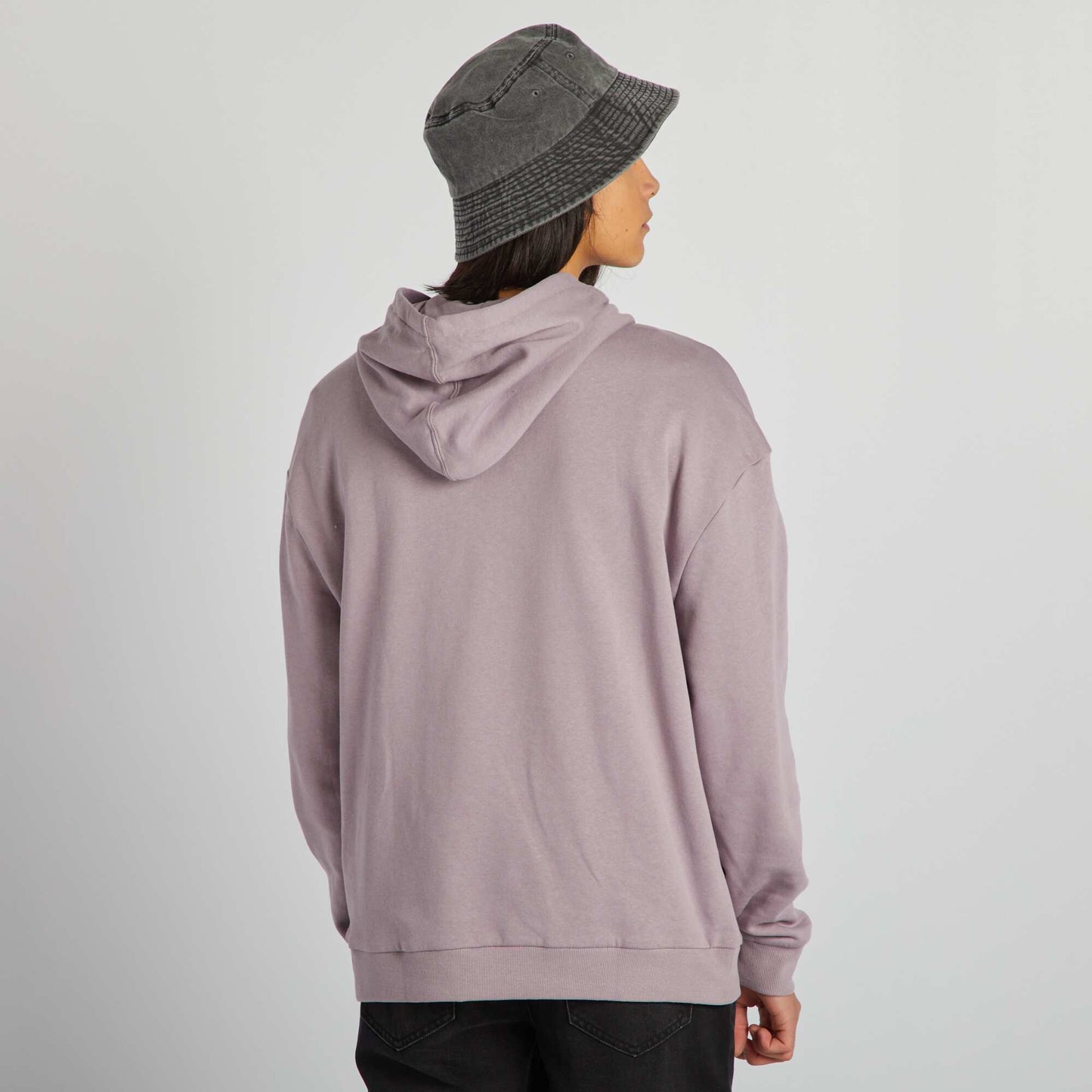Sweat capuche Violet