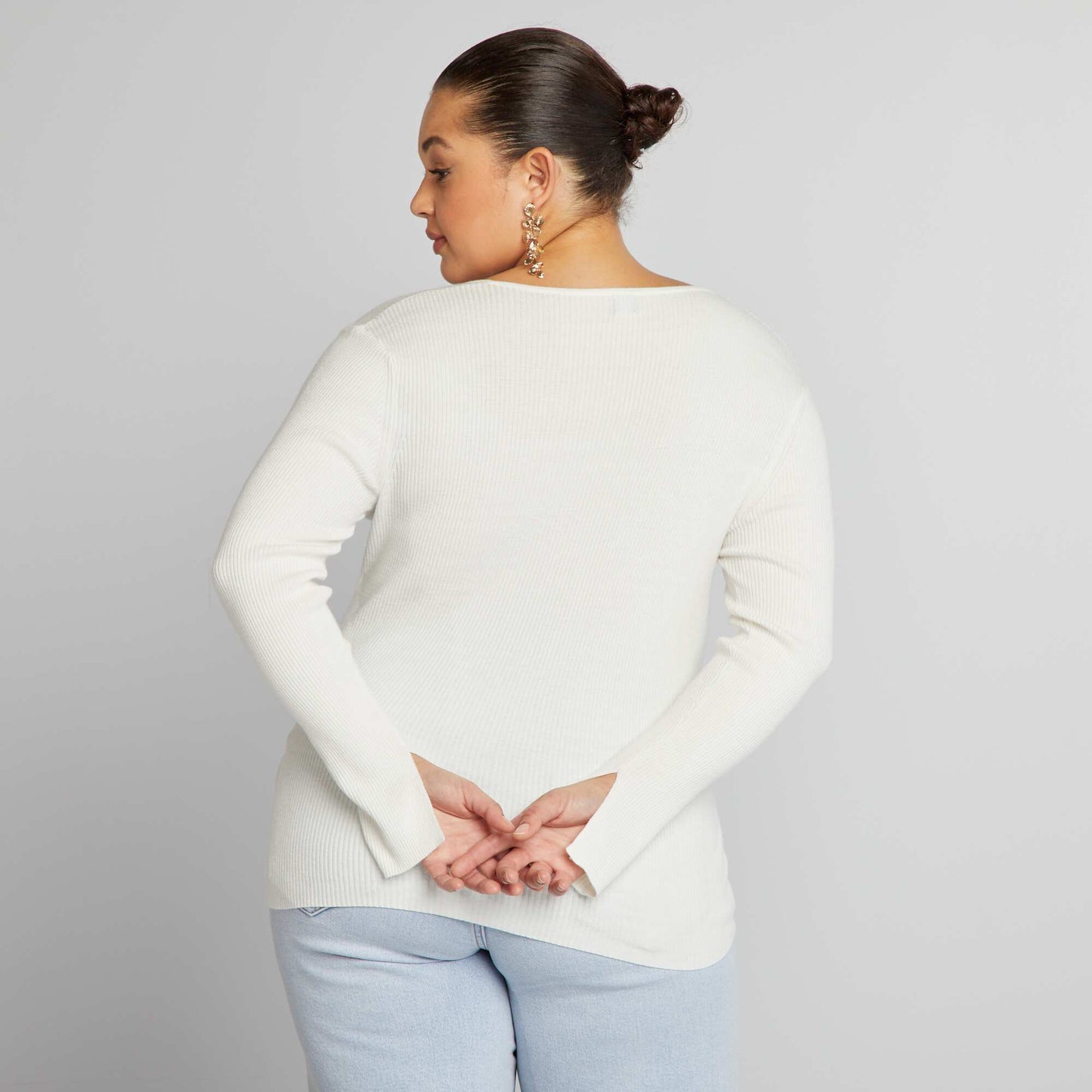 Pull c tel blanc