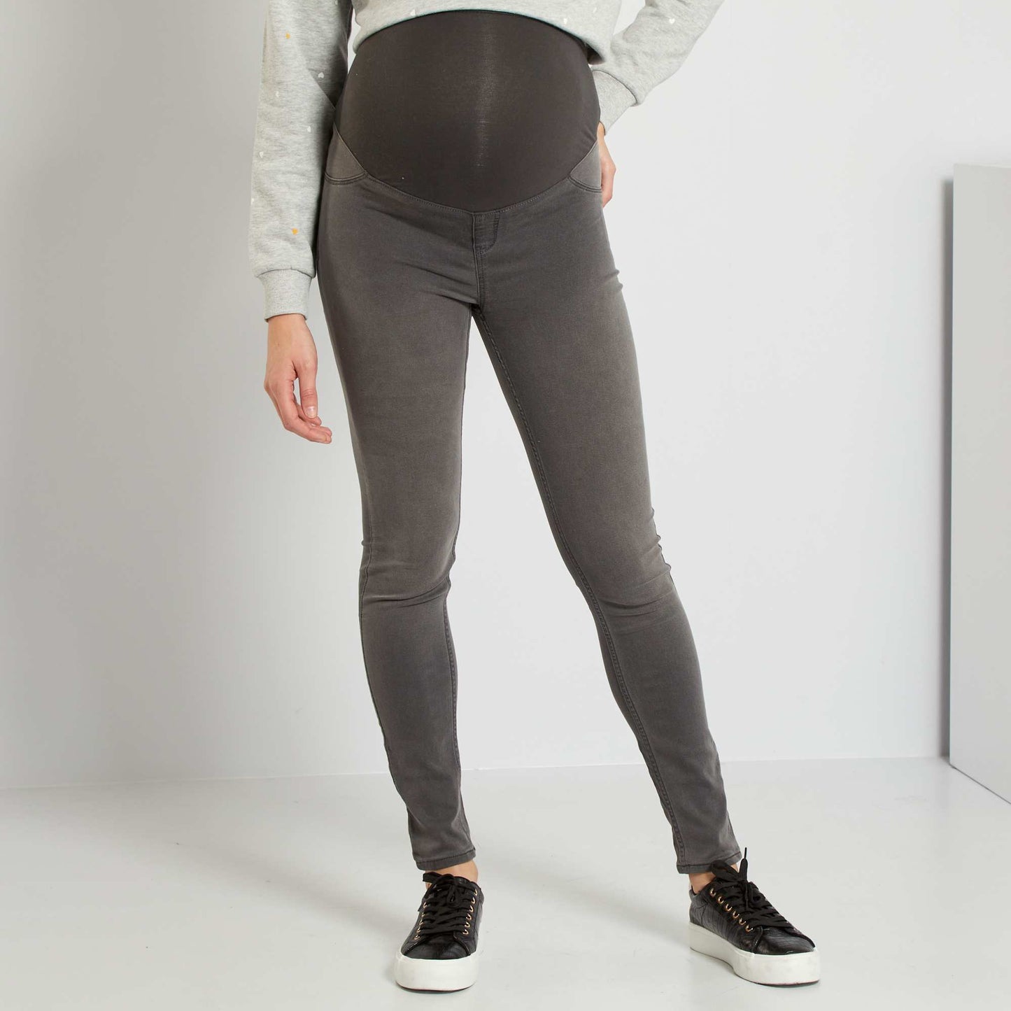Jegging grossesse co-con u gris
