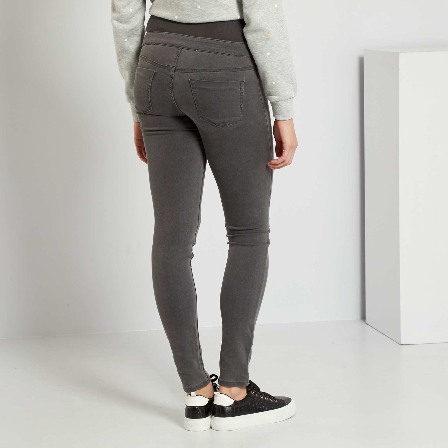 Jegging grossesse co-con u gris