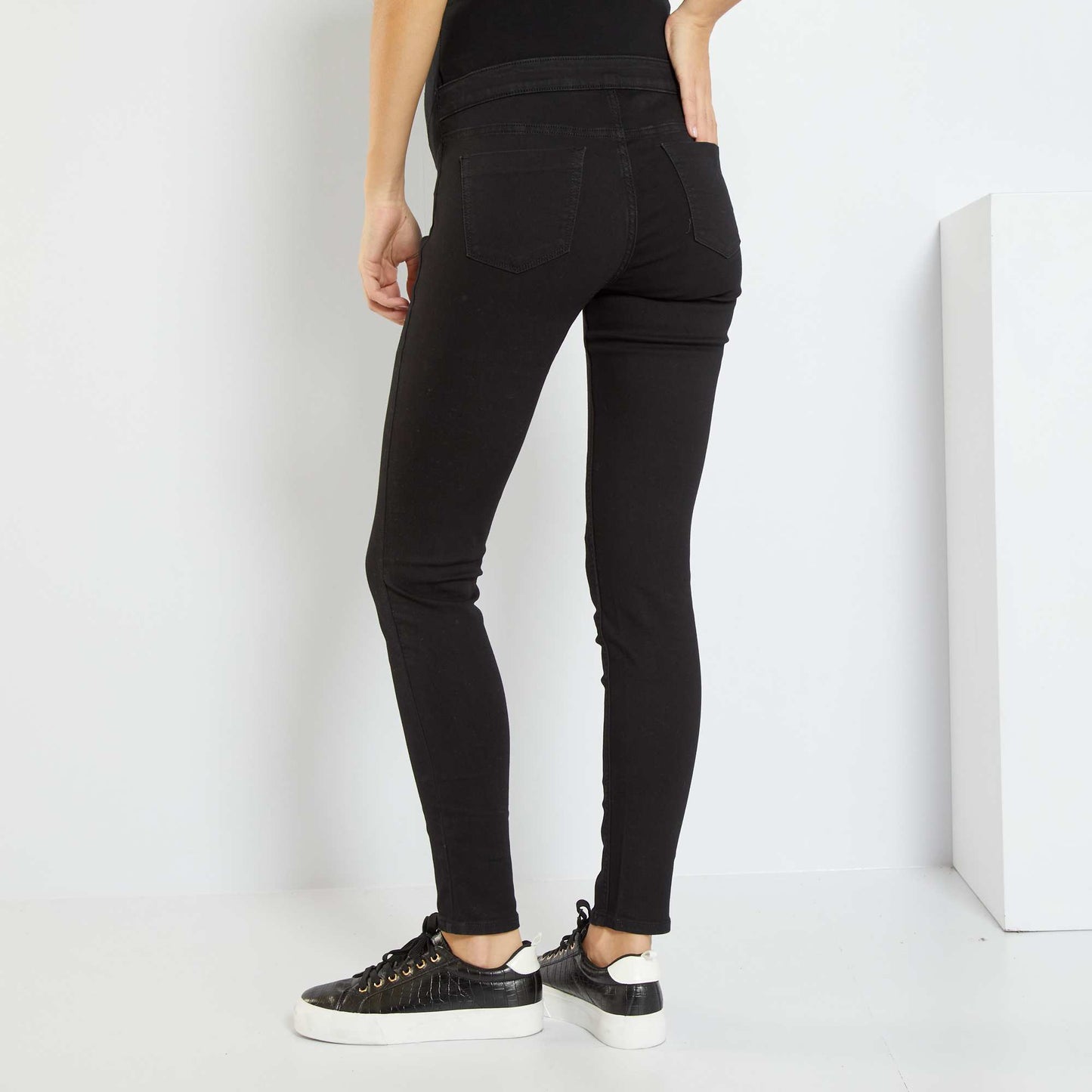 Jegging grossesse denim L30 Noir