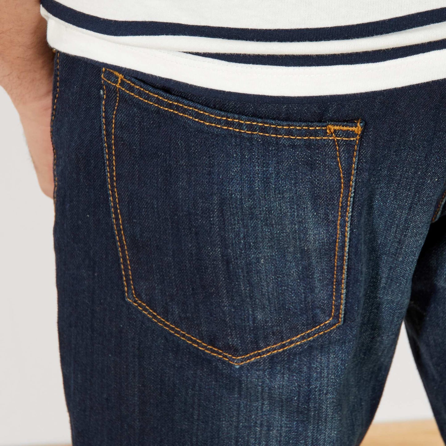 Jean regular - L32 bleu indigo