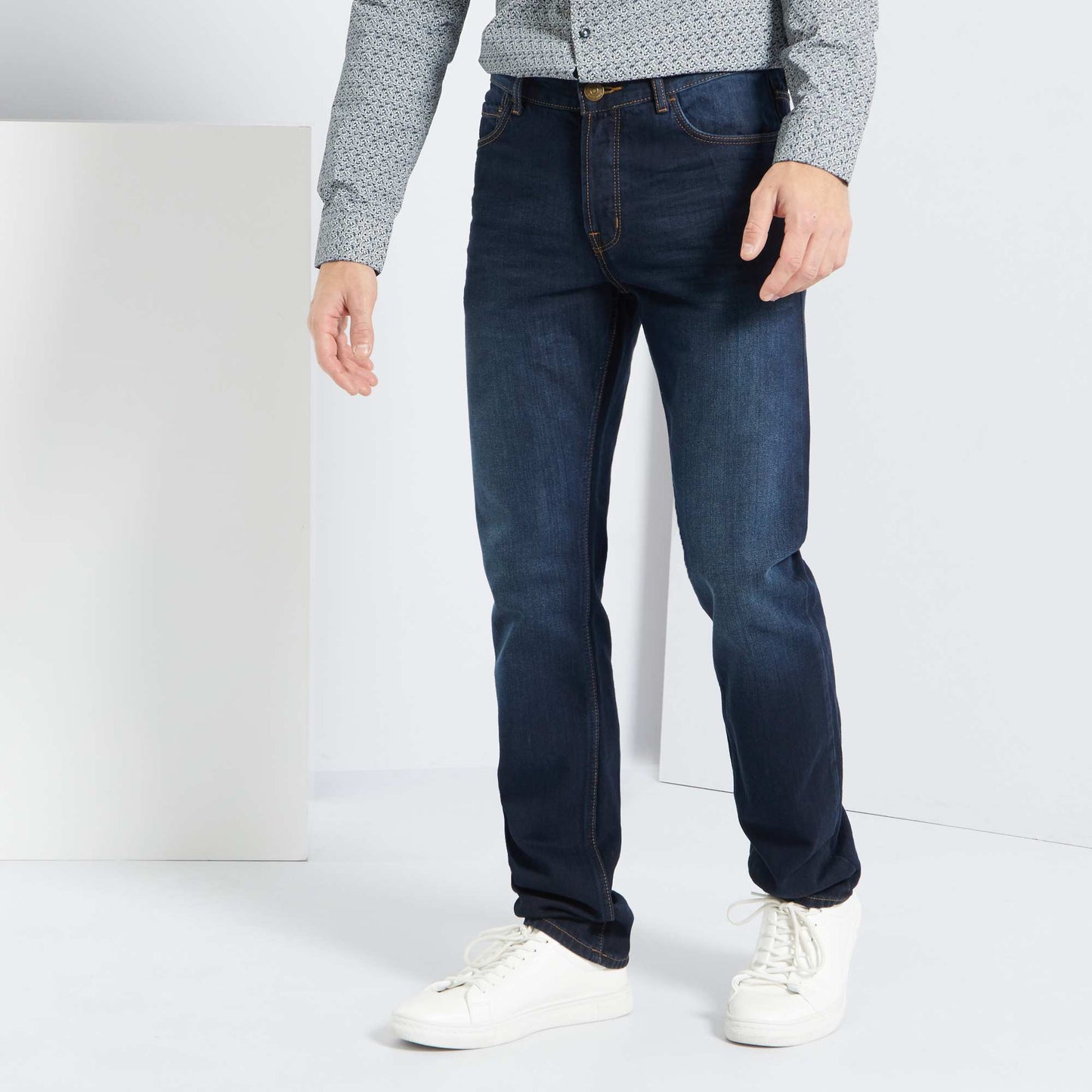 Jean regular - L32 bleu indigo