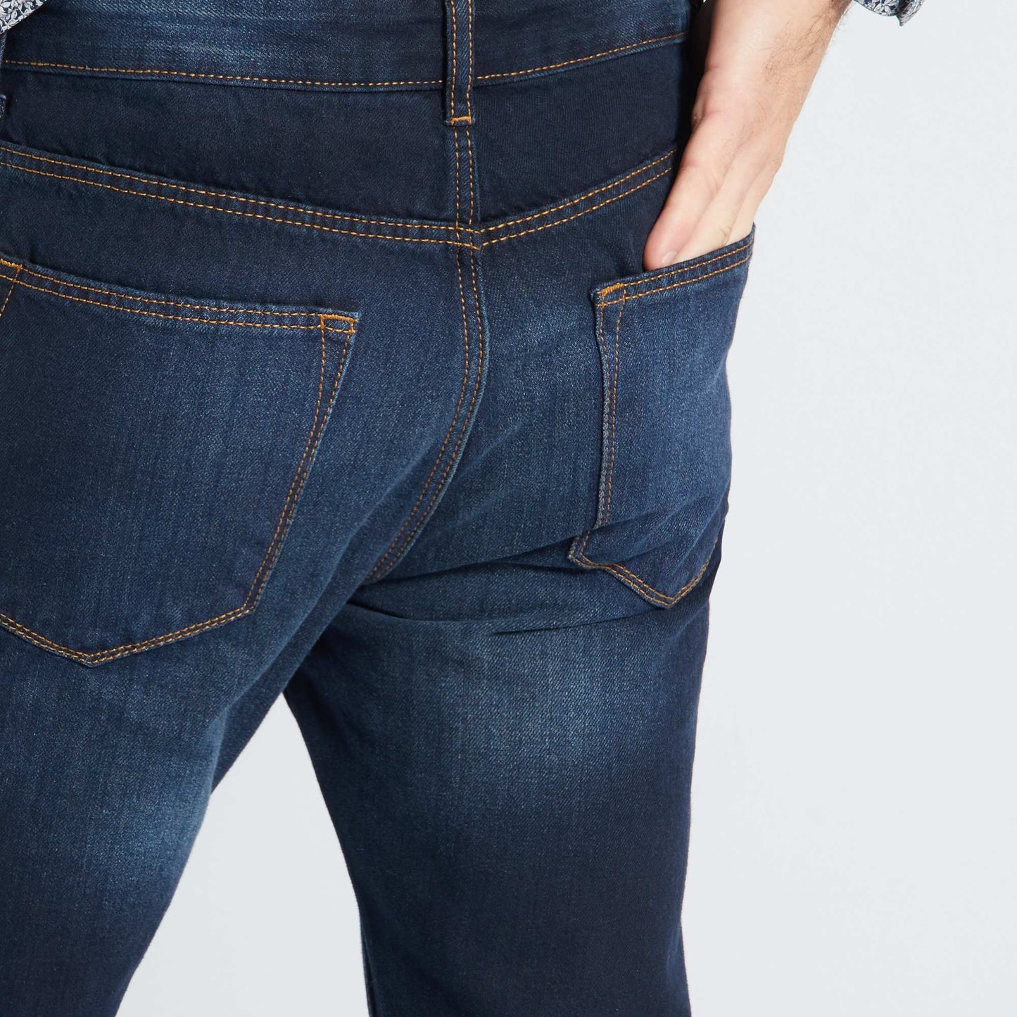 Jean regular - L32 bleu indigo