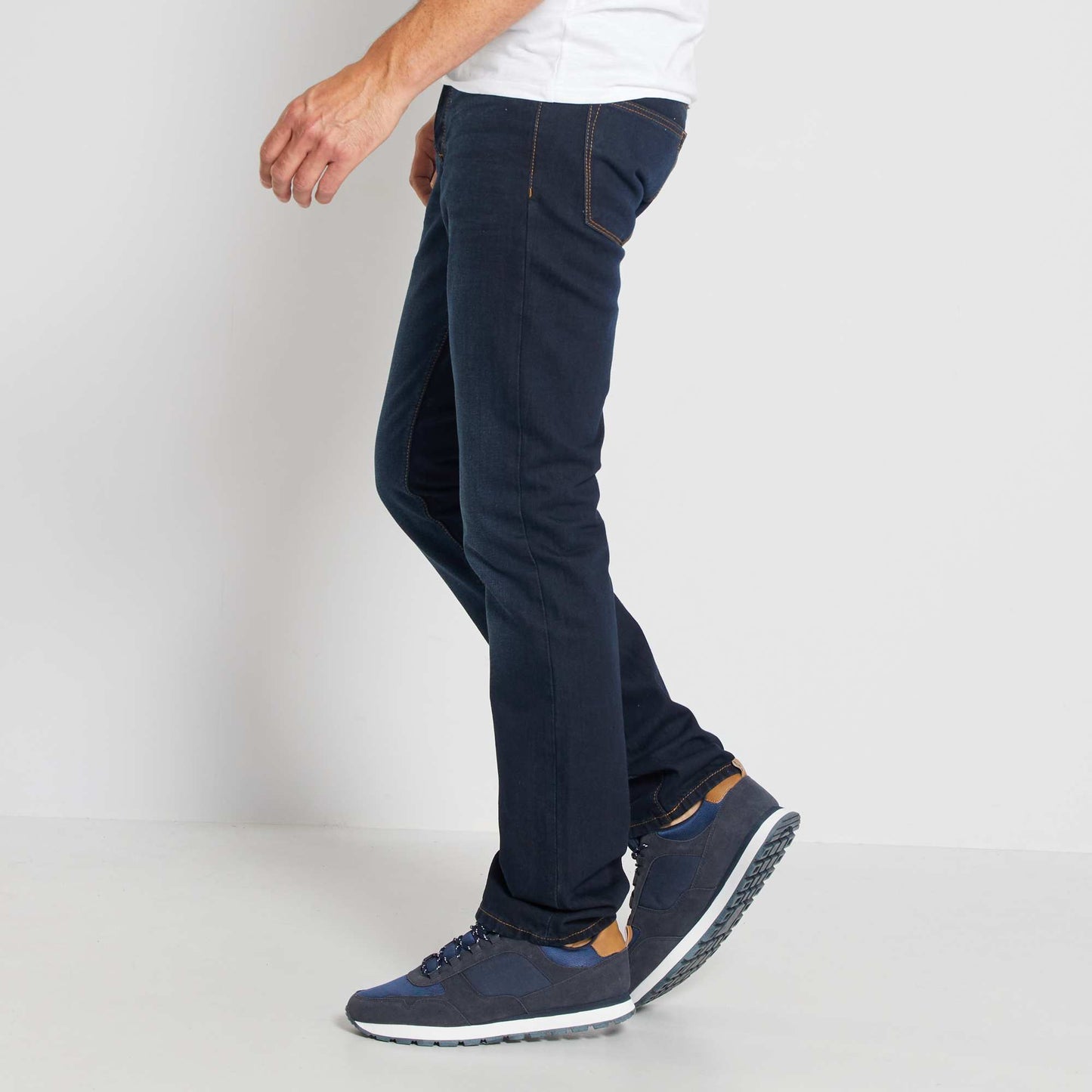 Jean regular L34 bleu indigo
