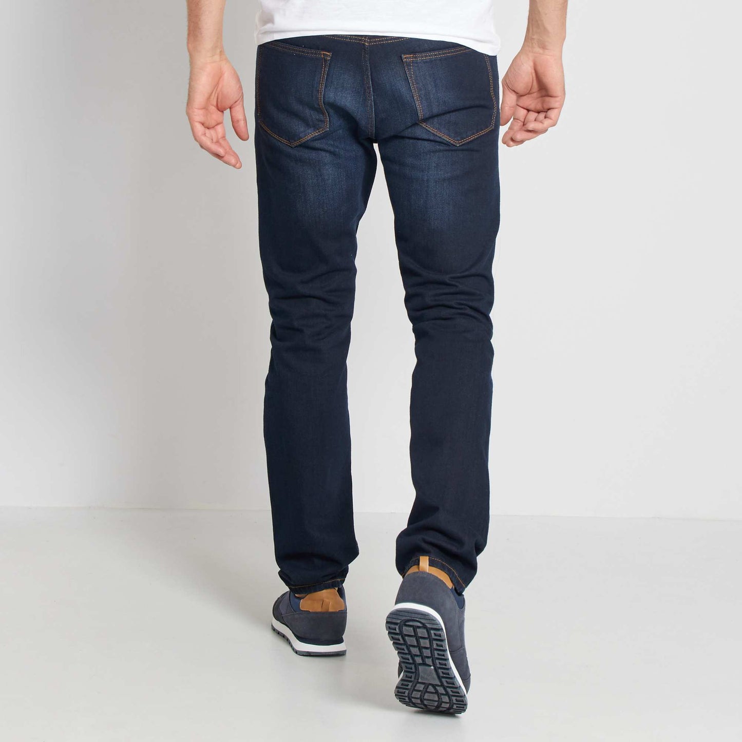 Jean regular L34 bleu indigo