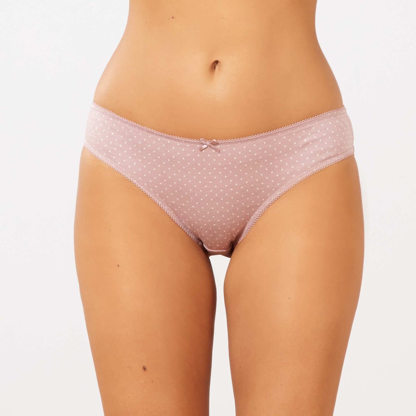Lot de 3 culottes rose/gris/blanc