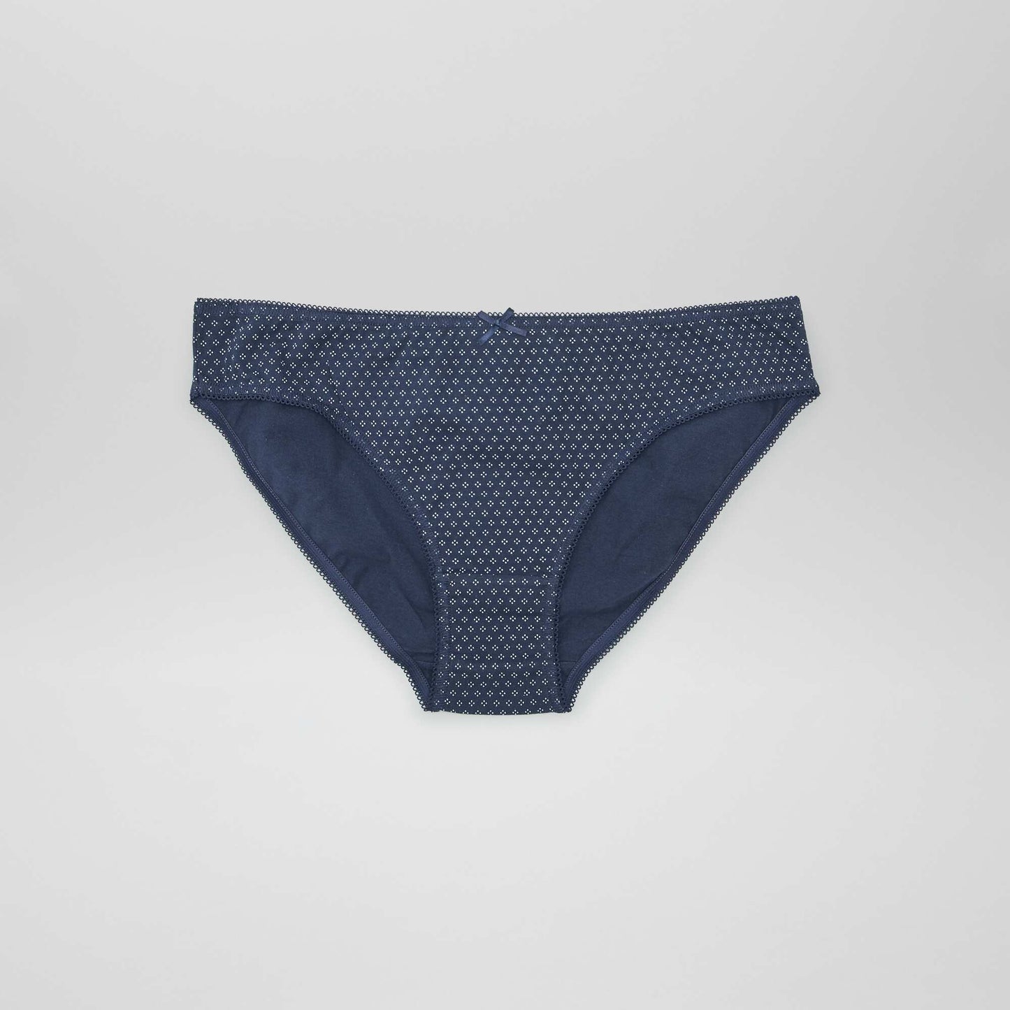 Lot de 3 culottes Marine/taupe/blanc