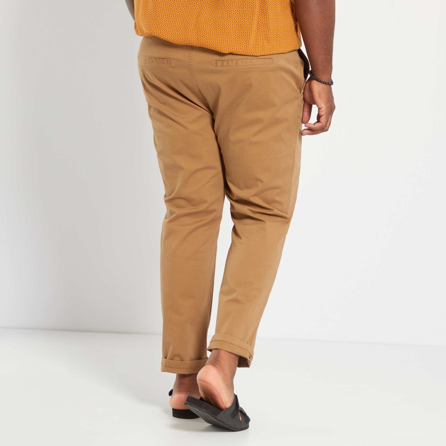Chino slim L32 marron