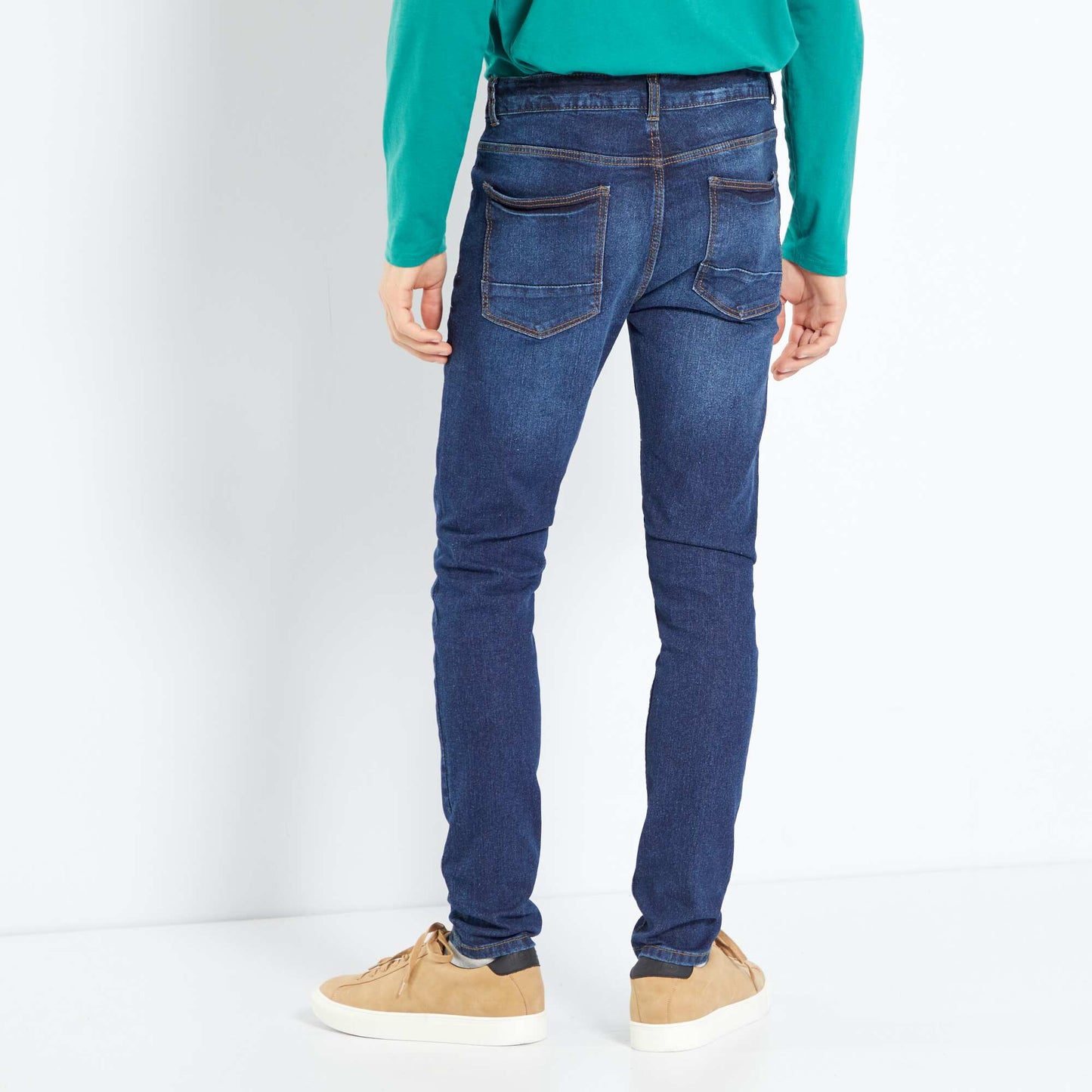 Jean skinny 5 poches brut