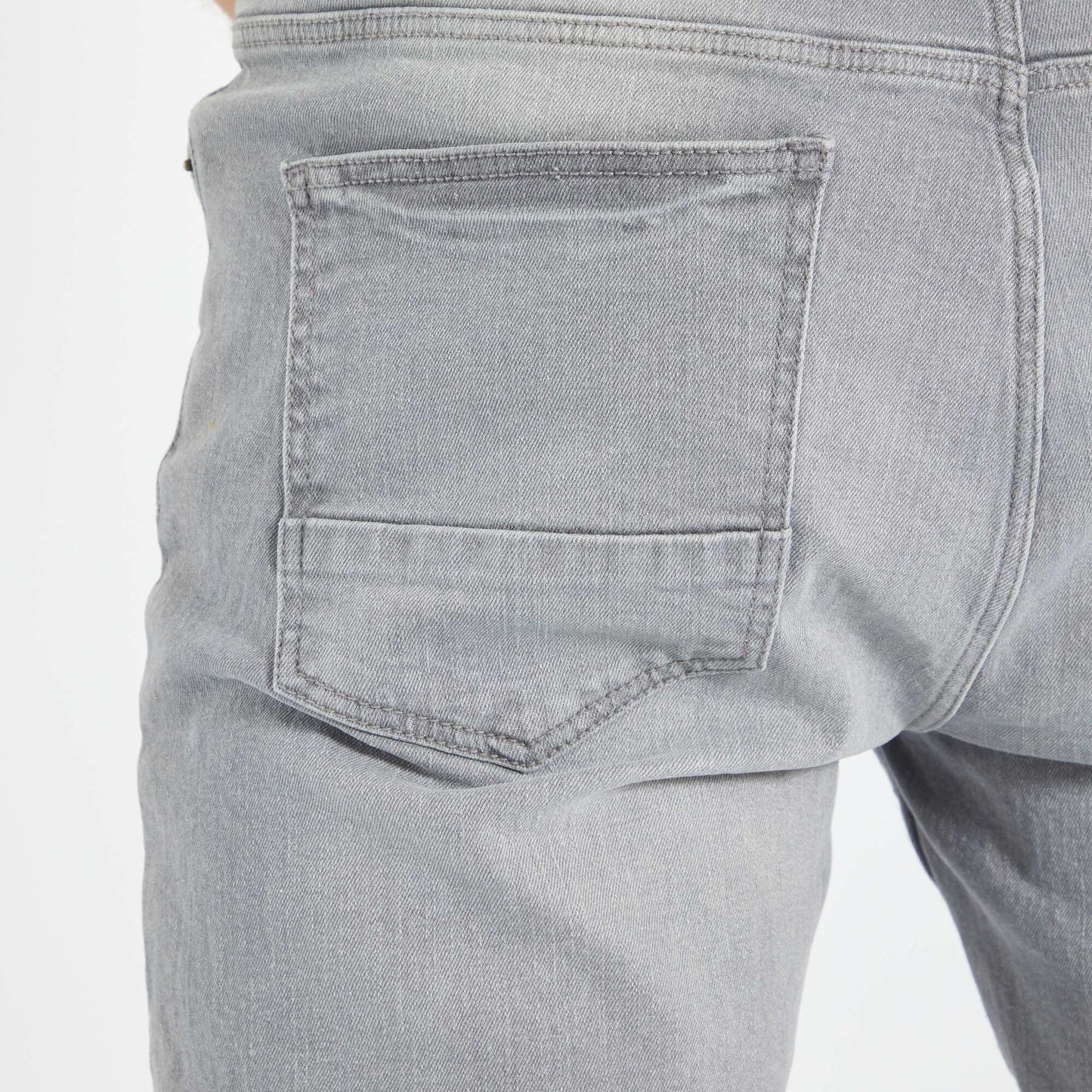 Jean skinny 5 poches gris