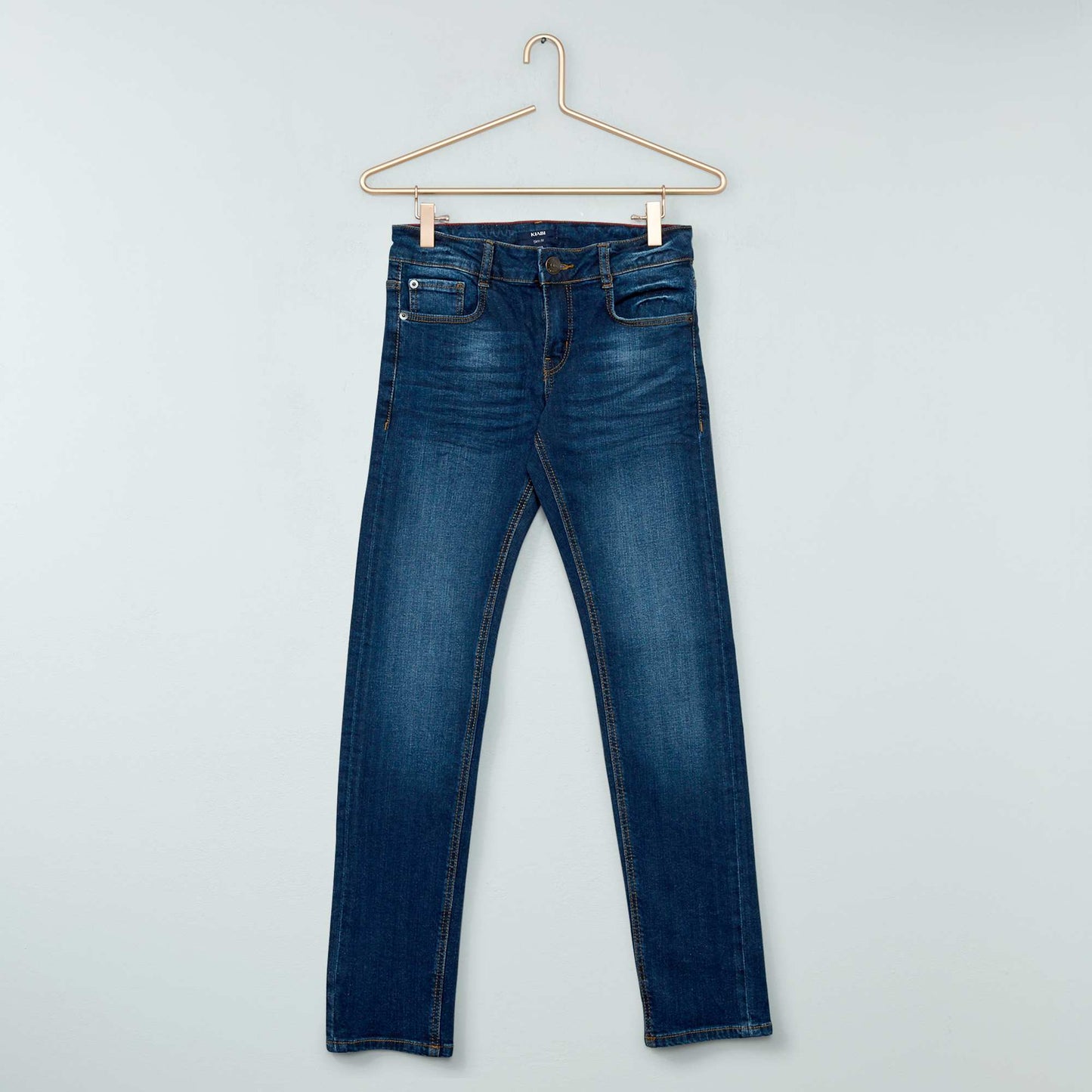 Jean slim stretch 5 poches brut