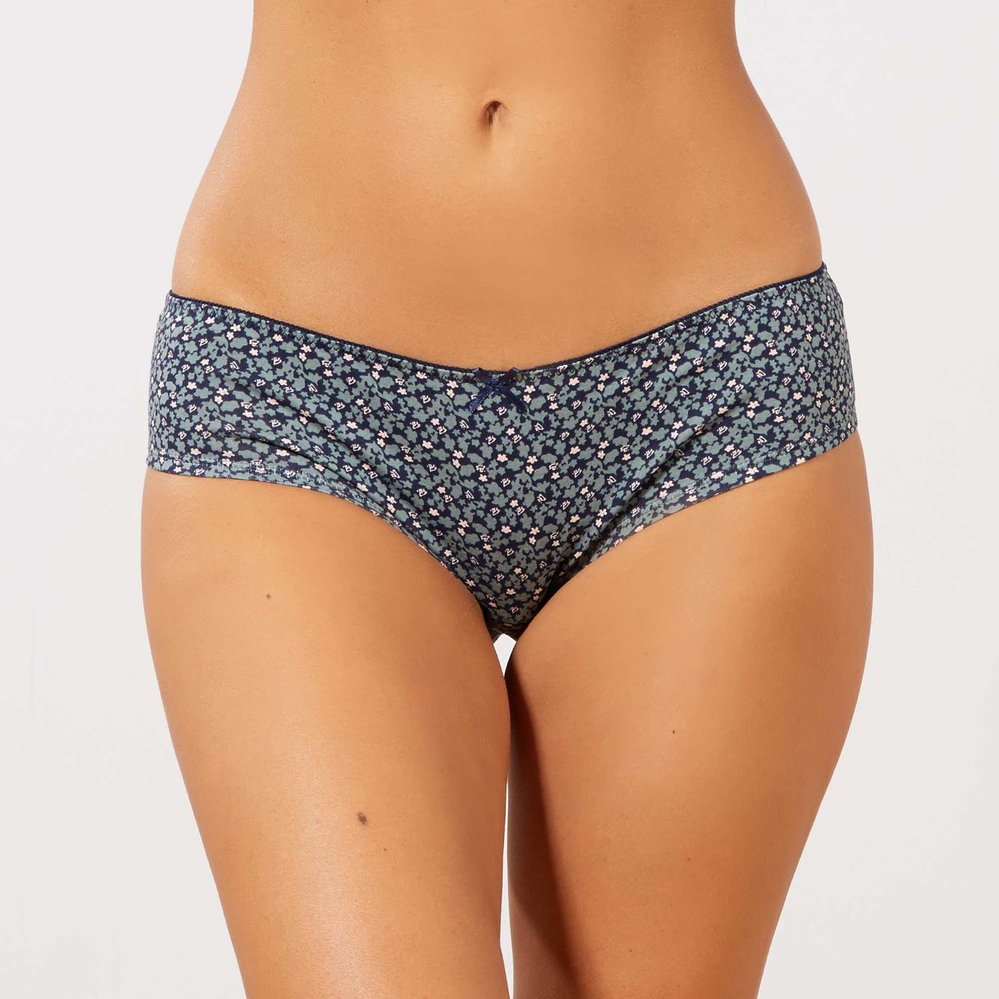 Lot de 3 shorties co-con us kaki/blanc